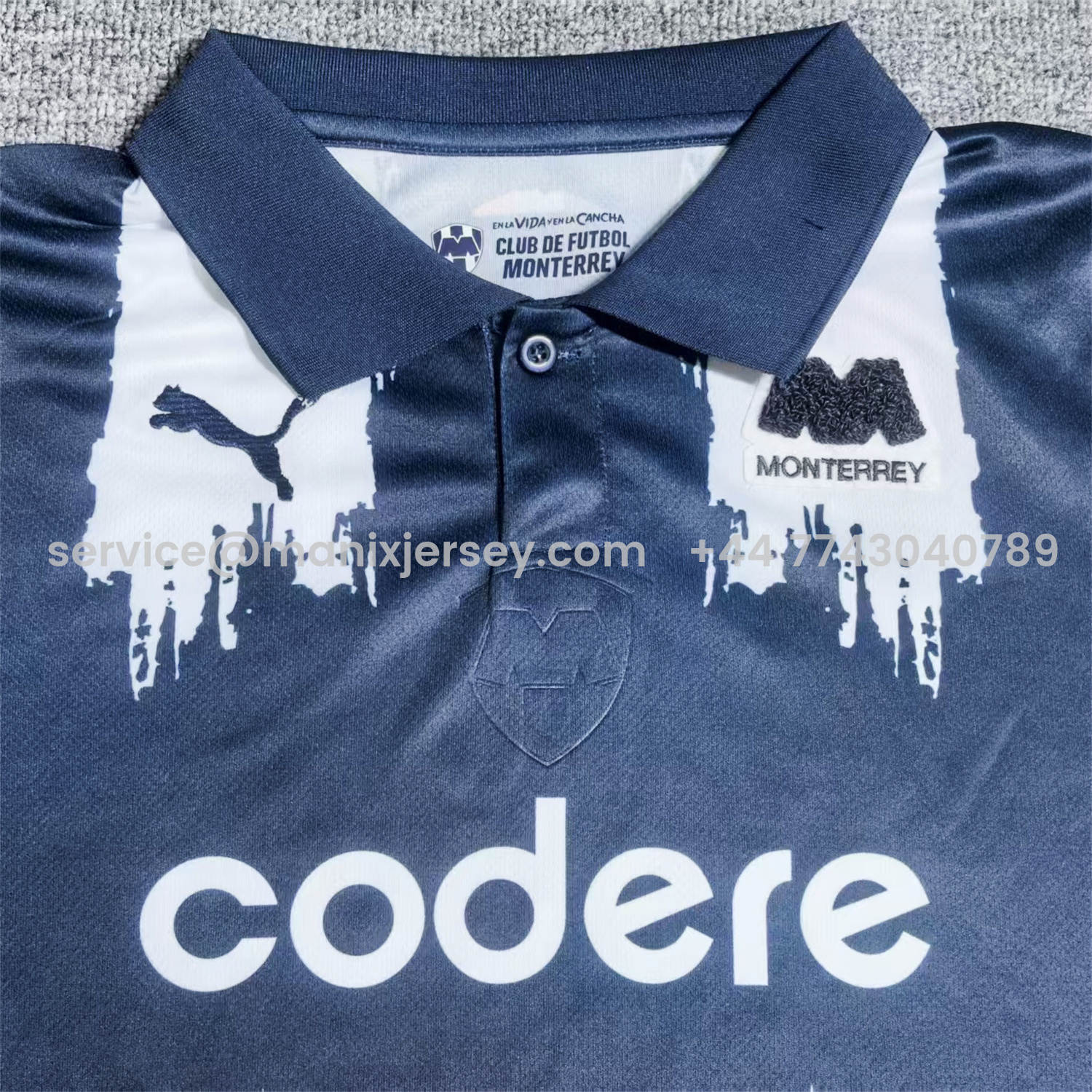 ManixJersey.com | Rayados Monterrey 25-26 80th Anniversary Kids Kit -Customize Name, Number and Patch | Worldwide Shipping