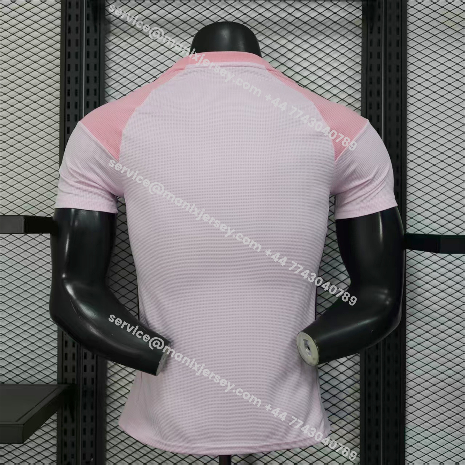 ManixJersey.com | Arsenal 25-26 Pre-Match Training Pink Jersey - Player Version -Customize Name, Number and Patch | Worldwide Shipping
