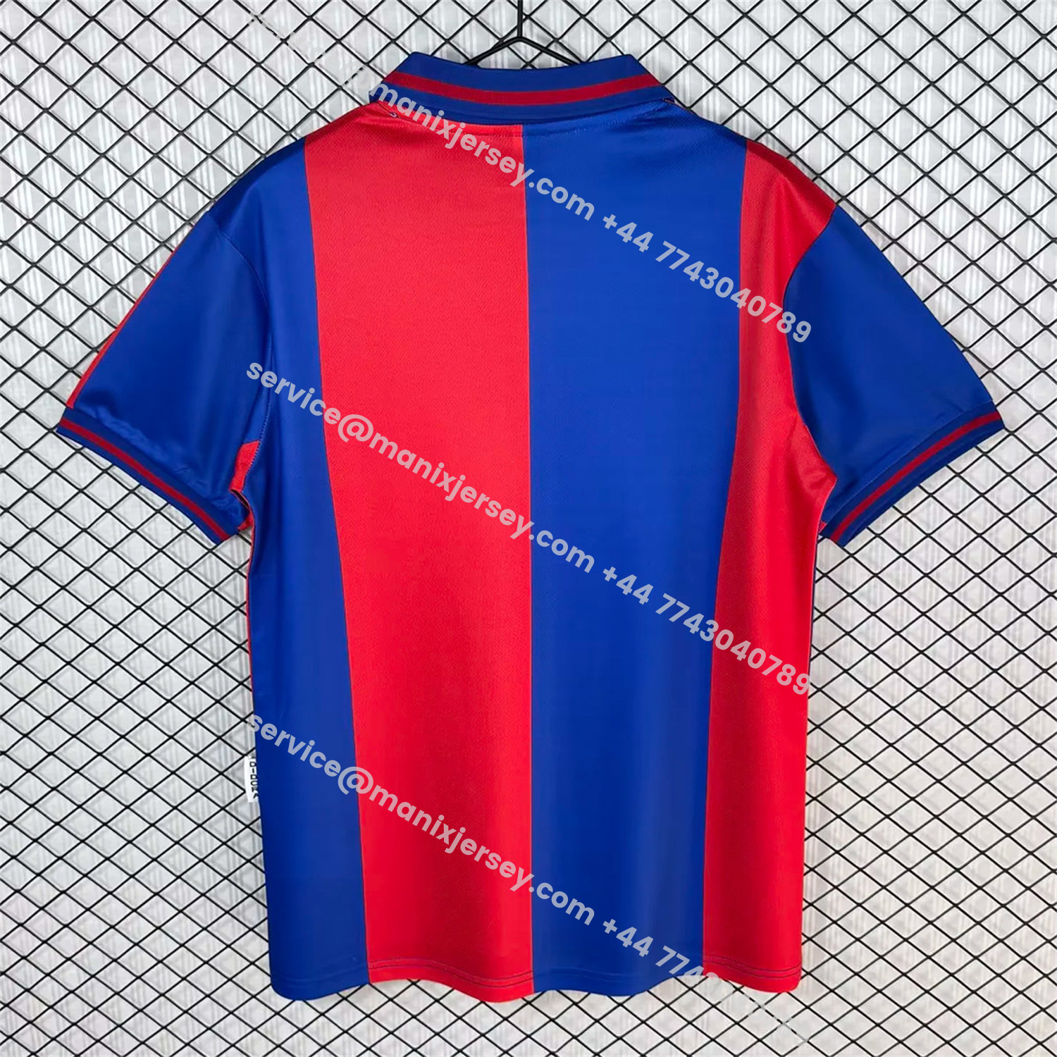 ManixJersey.com | Retro Roma 1996-97 Home Jersey -Customize Name, Number and Patch | Worldwide Shipping