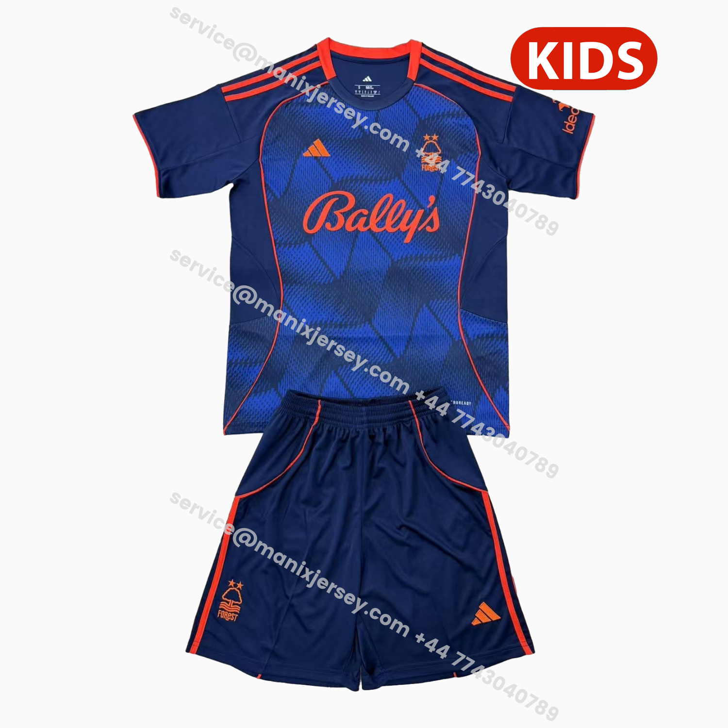ManixJersey.com | Nottingham Forest 25-26 Third Kids Kit -Customize Name, Number and Patch | Worldwide Shipping