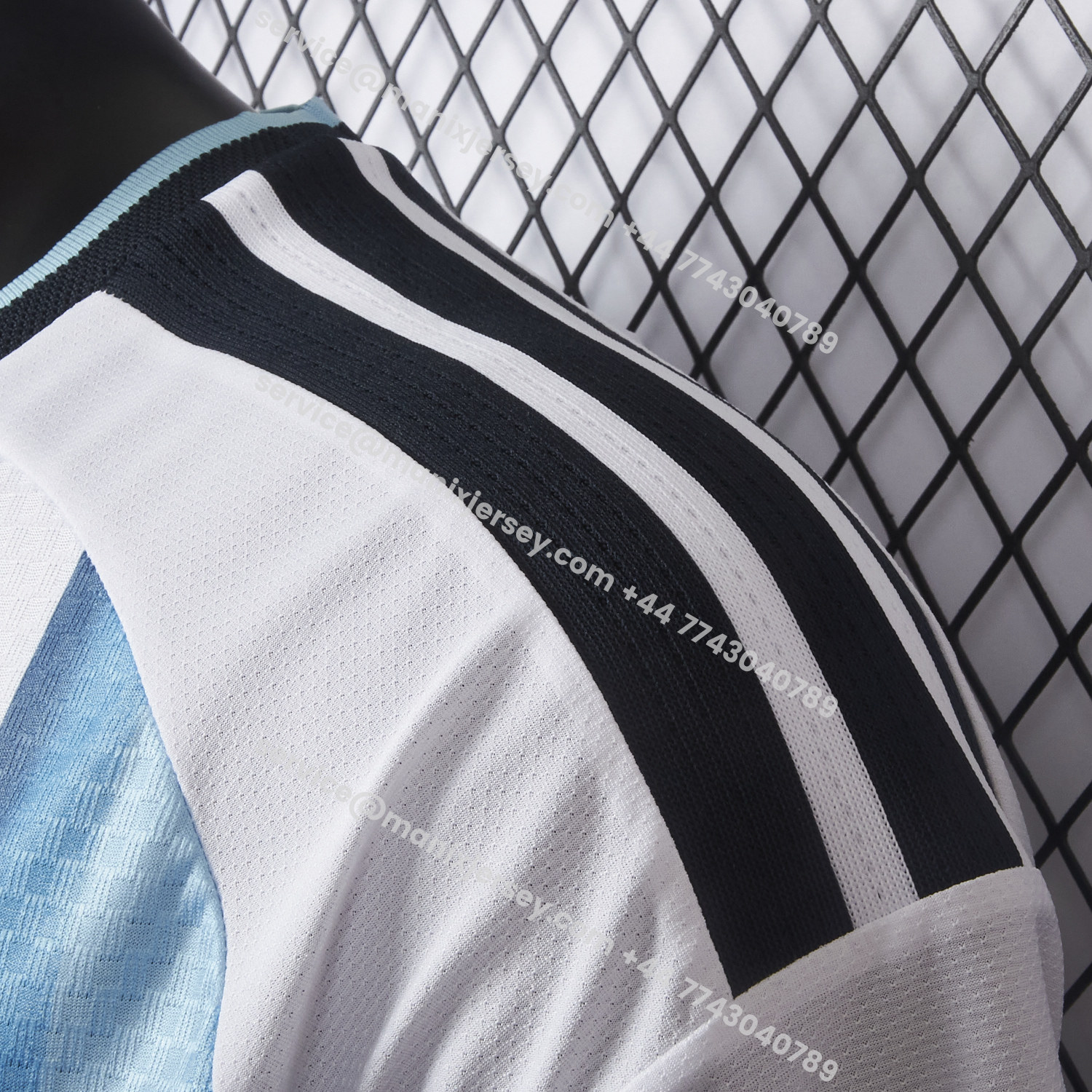 ManixJersey.com | Argentina 2026 Home Blue White Jersey - Player Version -Customize Name, Number and Patch | Worldwide Shipping