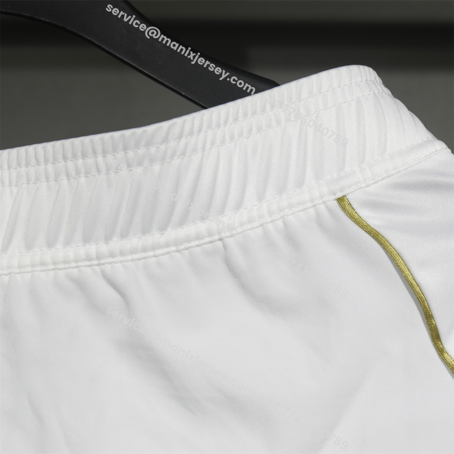 ManixJersey.com | Aston Villa 25-26 Home White Shorts - Player Version -Customize Name, Number and Patch | Worldwide Shipping