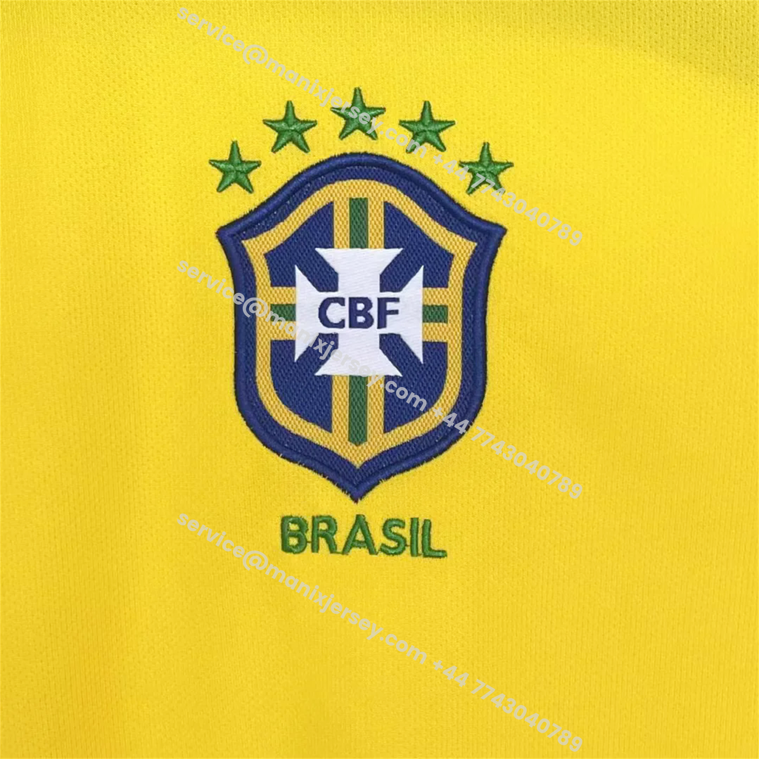 ManixJersey.com | Retro Brazil 2004 Home Long Sleeves Jersey -Customize Name, Number and Patch | Worldwide Shipping