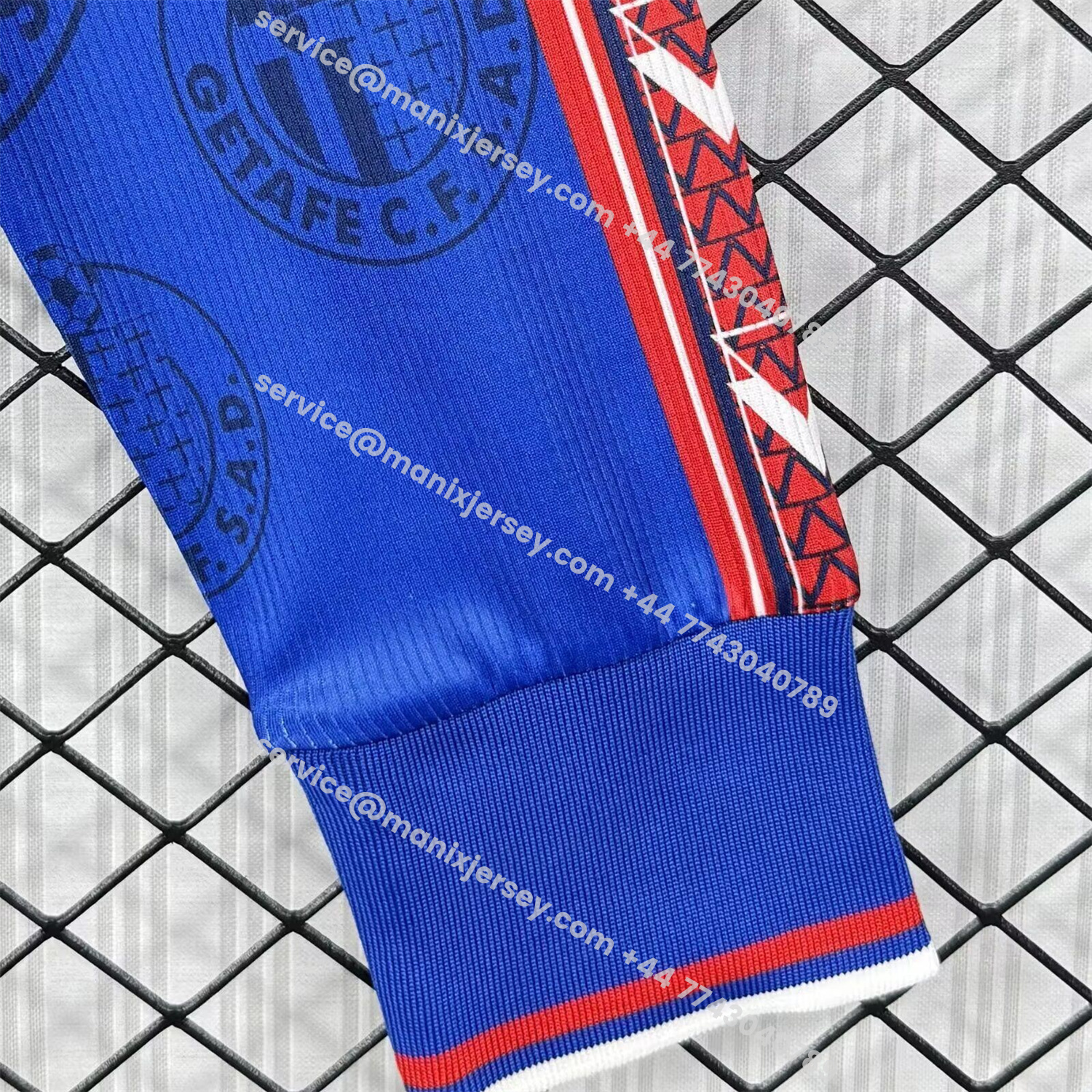 ManixJersey.com | Retro Getafe 1998-99 Home Long Sleeves Jersey -Customize Name, Number and Patch | Worldwide Shipping