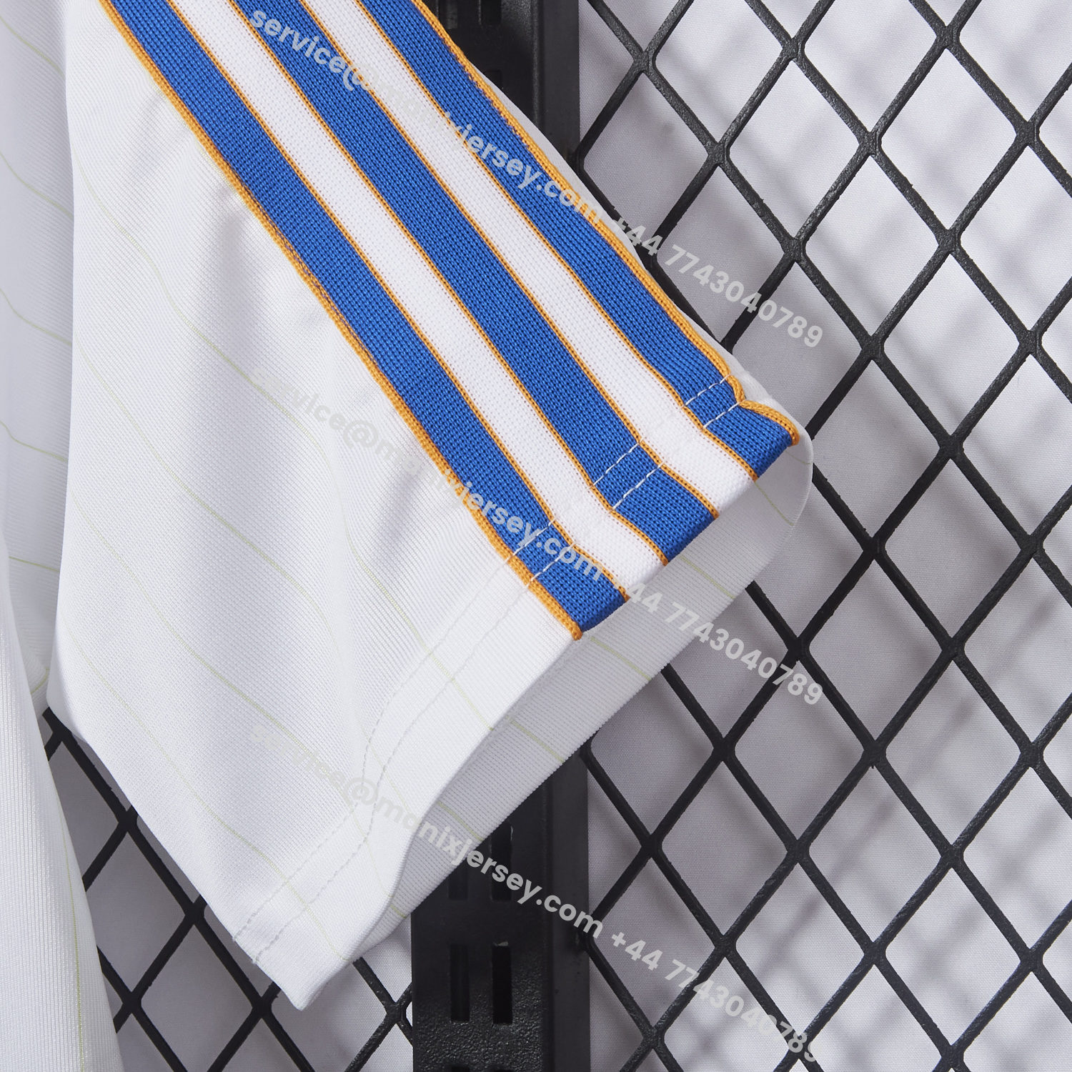 ManixJersey.com | Real Madrid 25-26 Trefoil White Travel Jersey - Player Version -Customize Name, Number and Patch | Worldwide Shipping