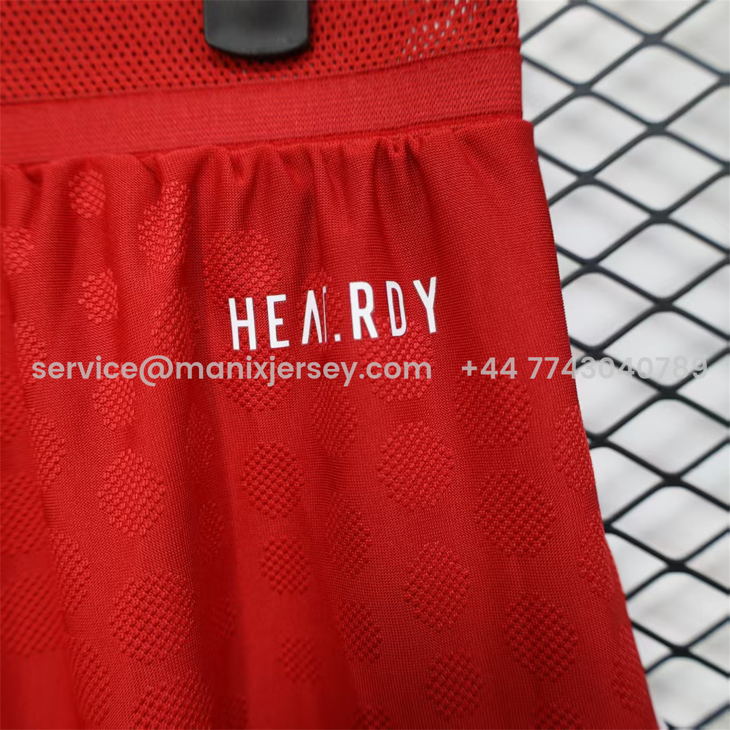 ManixJersey.com | Bayern Munich 25-26 Home Red Shorts - Player Version -Customize Name, Number and Patch | Worldwide Shipping