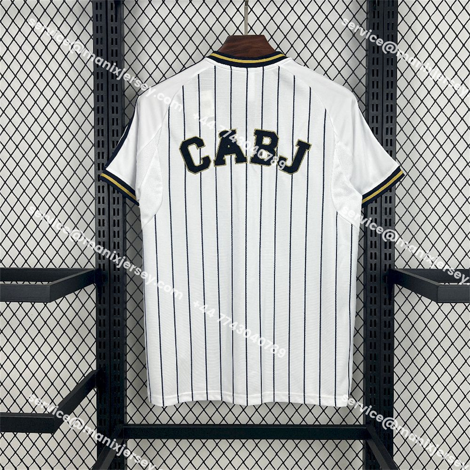 ManixJersey.com | Boca Juniors 25-26 White Baseball Jersey -Customize Name, Number and Patch | Worldwide Shipping