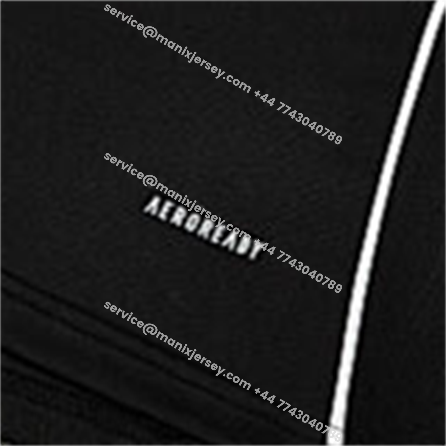 ManixJersey.com | Real Madrid 25-26 Vest Training Set - Black And Light Grey Vest & Black Shorts -Customize Name, Number and Patch | Worldwide Shipping