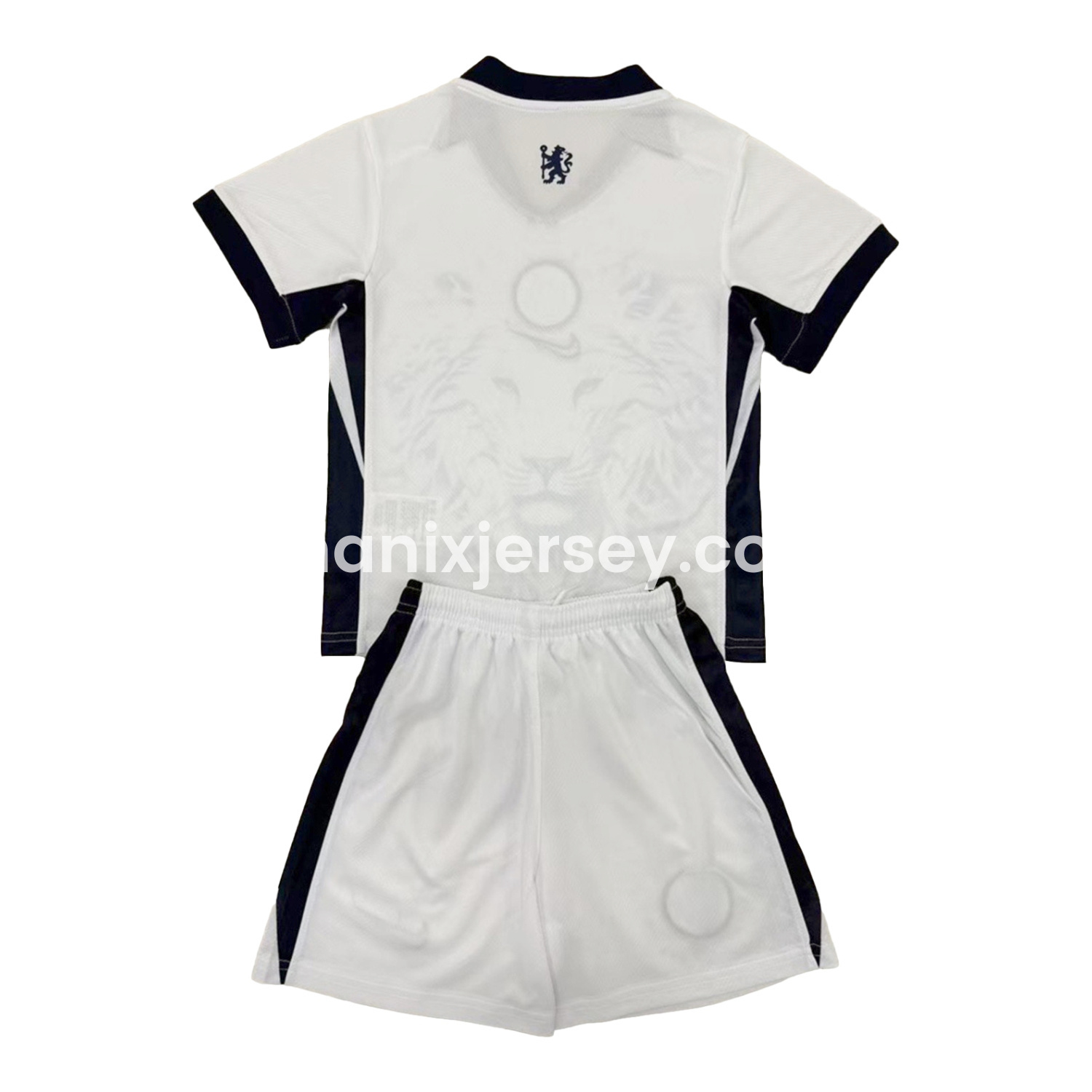 ManixJersey.com | C.H.E.L.S.E.A 25-26 White Lion Concept Kids Kit -Customize Name, Number and Patch | Worldwide Shipping