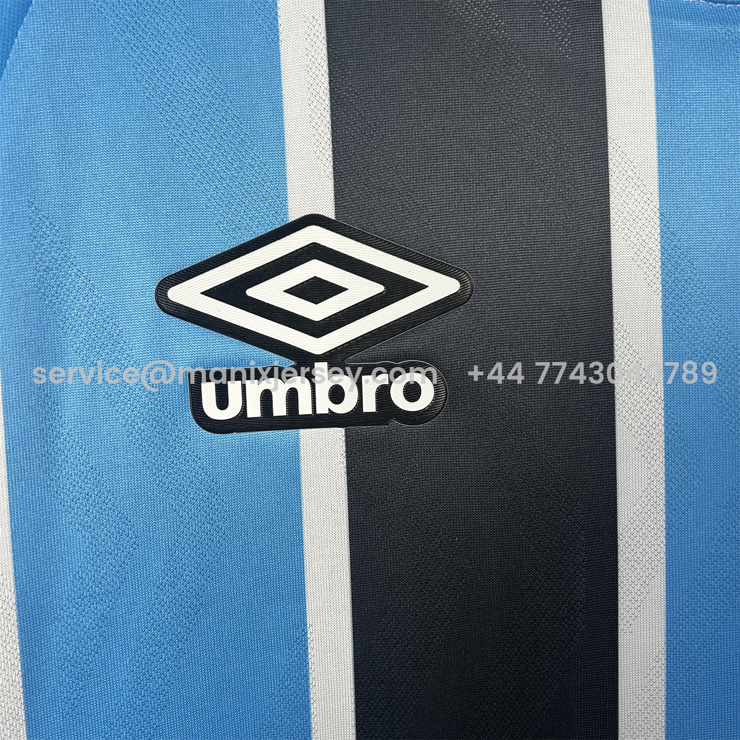 ManixJersey.com | Gremio 25-26 Home Unsponsored Long Sleeves Jersey - Fans Version -Customize Name, Number and Patch | Worldwide Shipping