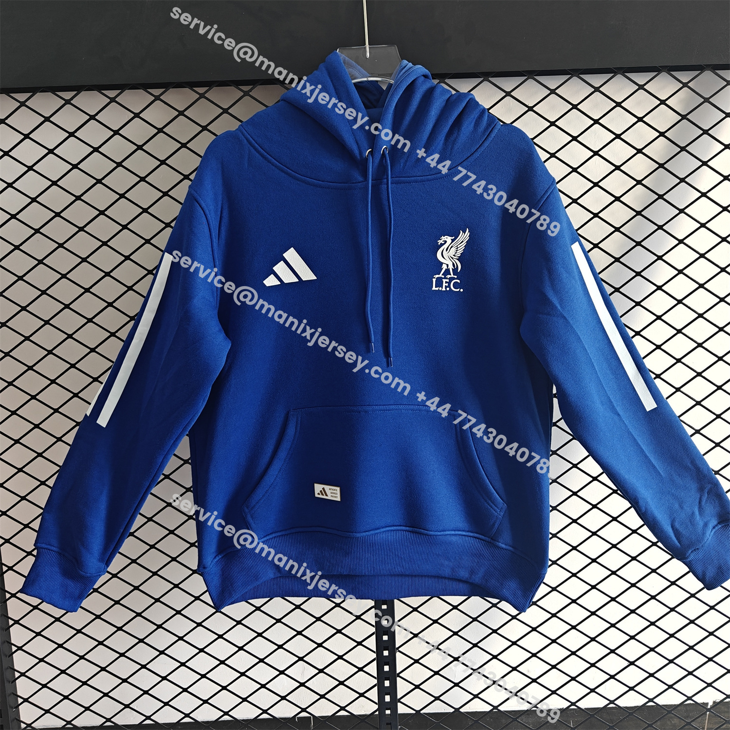 ManixJersey.com | Liver.pool 25-26 Home Unisex Pullover Hoodie -Customize Name, Number and Patch | Worldwide Shipping