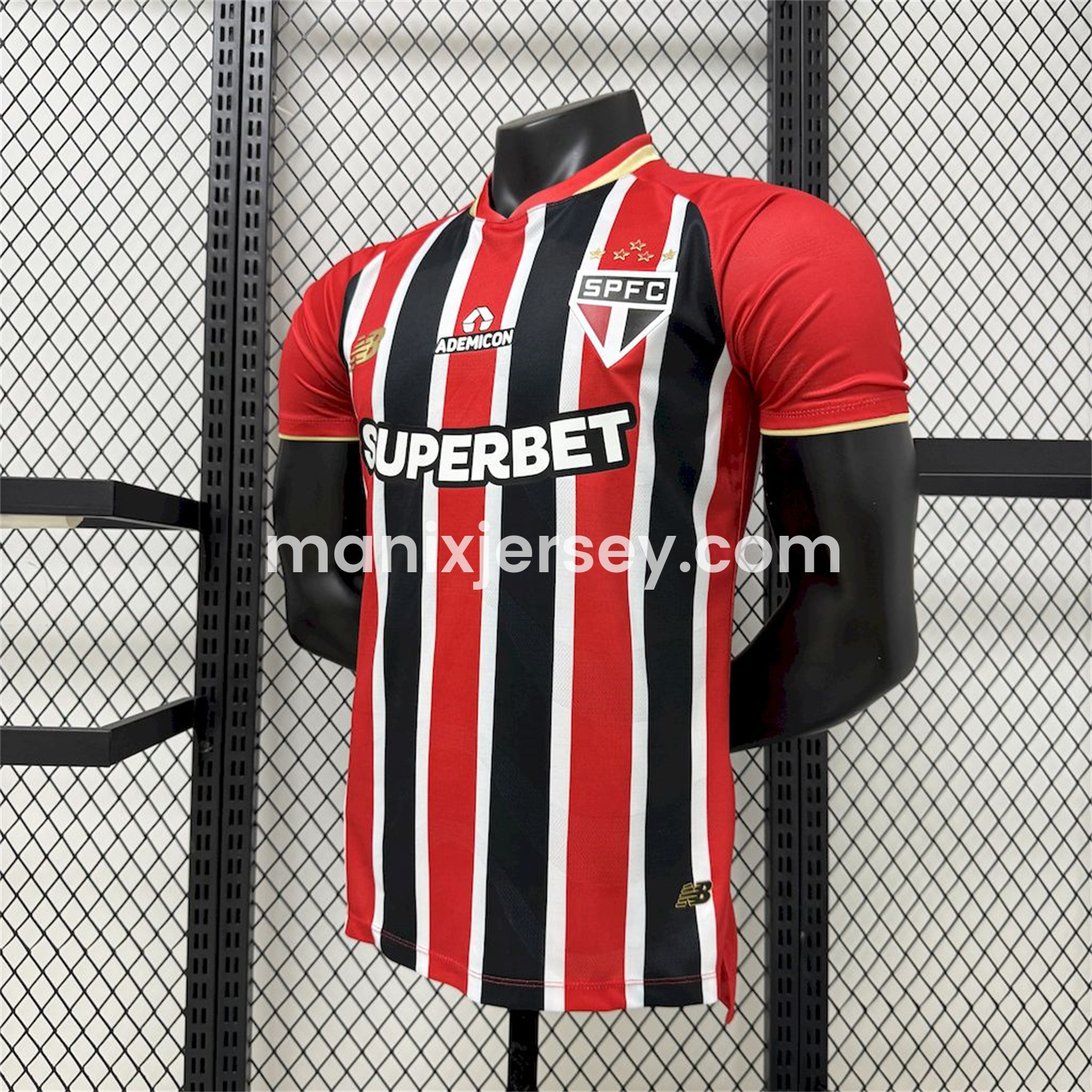ManixJersey.com | Sao Paulo 25-26 Away Jersey - Player Version -Customize Name, Number and Patch | Worldwide Shipping