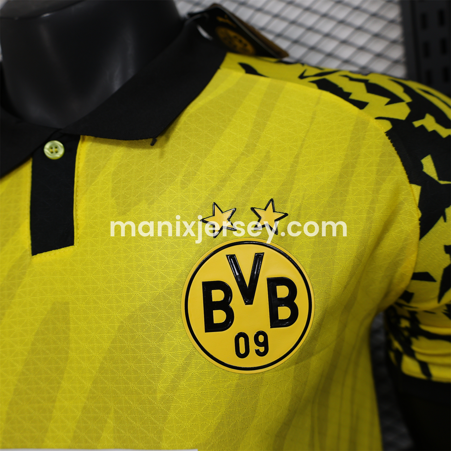 ManixJersey.com | Dortmund 25-26 Yellow POLO Special Edition Jersey - Player Version -Customize Name, Number and Patch | Worldwide Shipping