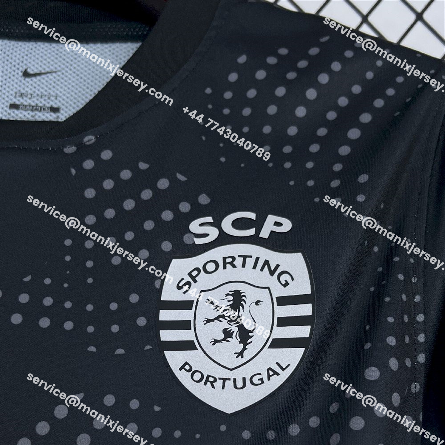 ManixJersey.com | Sporting CP 25-26 Black Special Jersey - Fans Version -Customize Name, Number and Patch | Worldwide Shipping