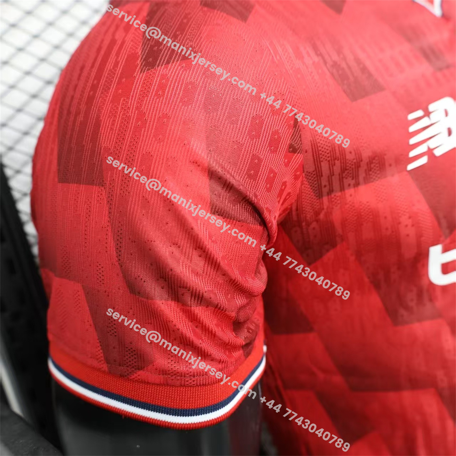 ManixJersey.com | Lille 25-26 Home Red Jersey - Player Version -Customize Name, Number and Patch | Worldwide Shipping