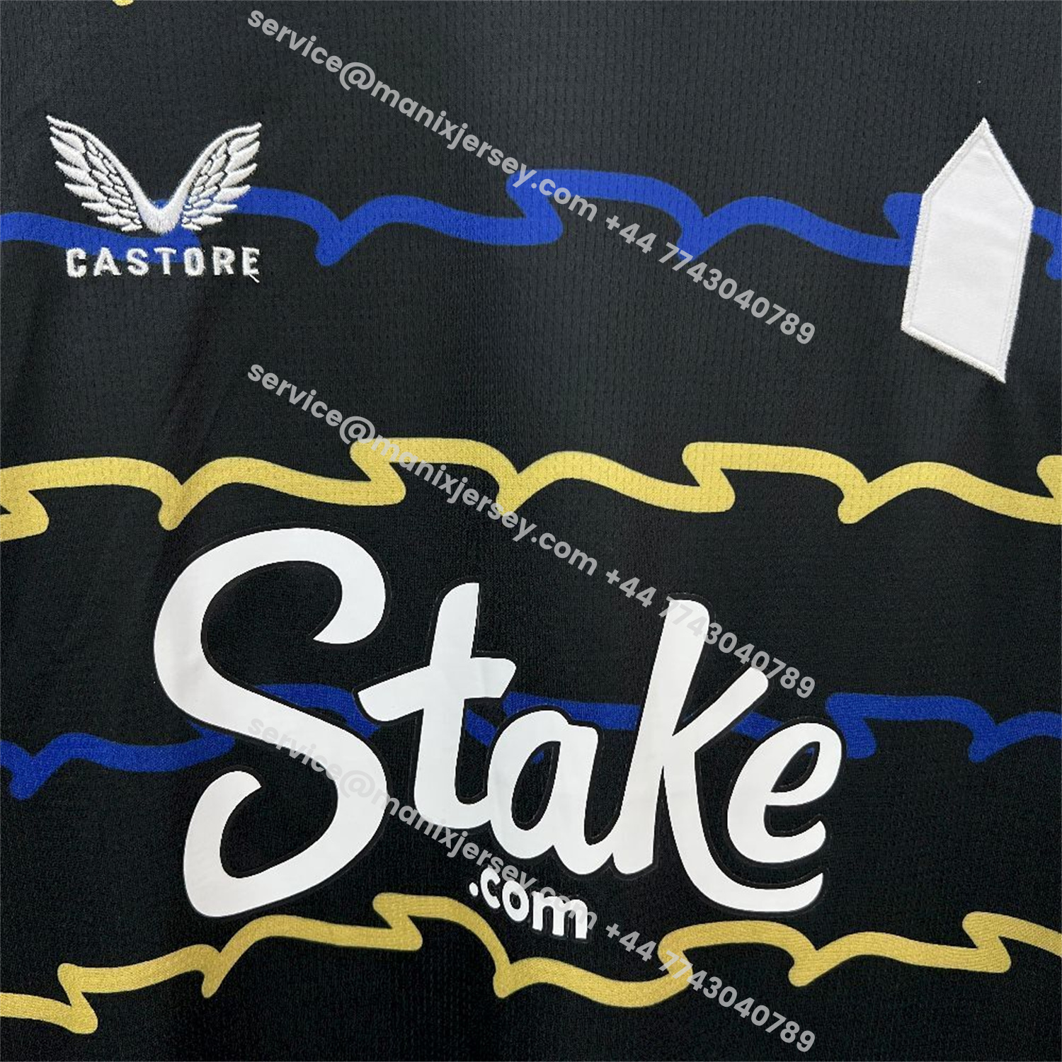 ManixJersey.com | Everton 25-26 Third Black Jersey - Fans Version -Customize Name, Number and Patch | Worldwide Shipping