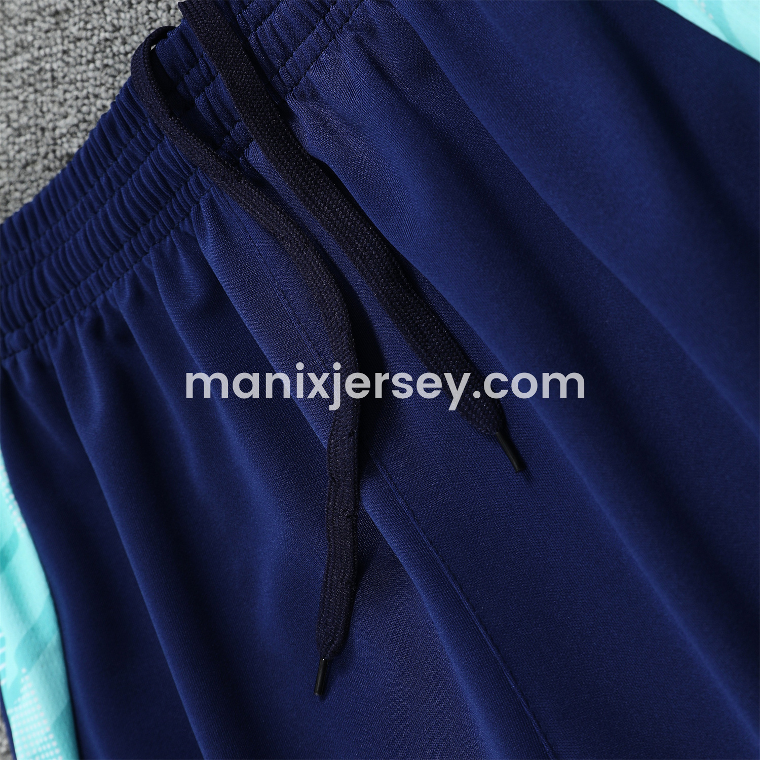 ManixJersey.com | Flamengo 25-26 Traning Hoodie Set - Light Blue With Royal Blue -Customize Name, Number and Patch | Worldwide Shipping