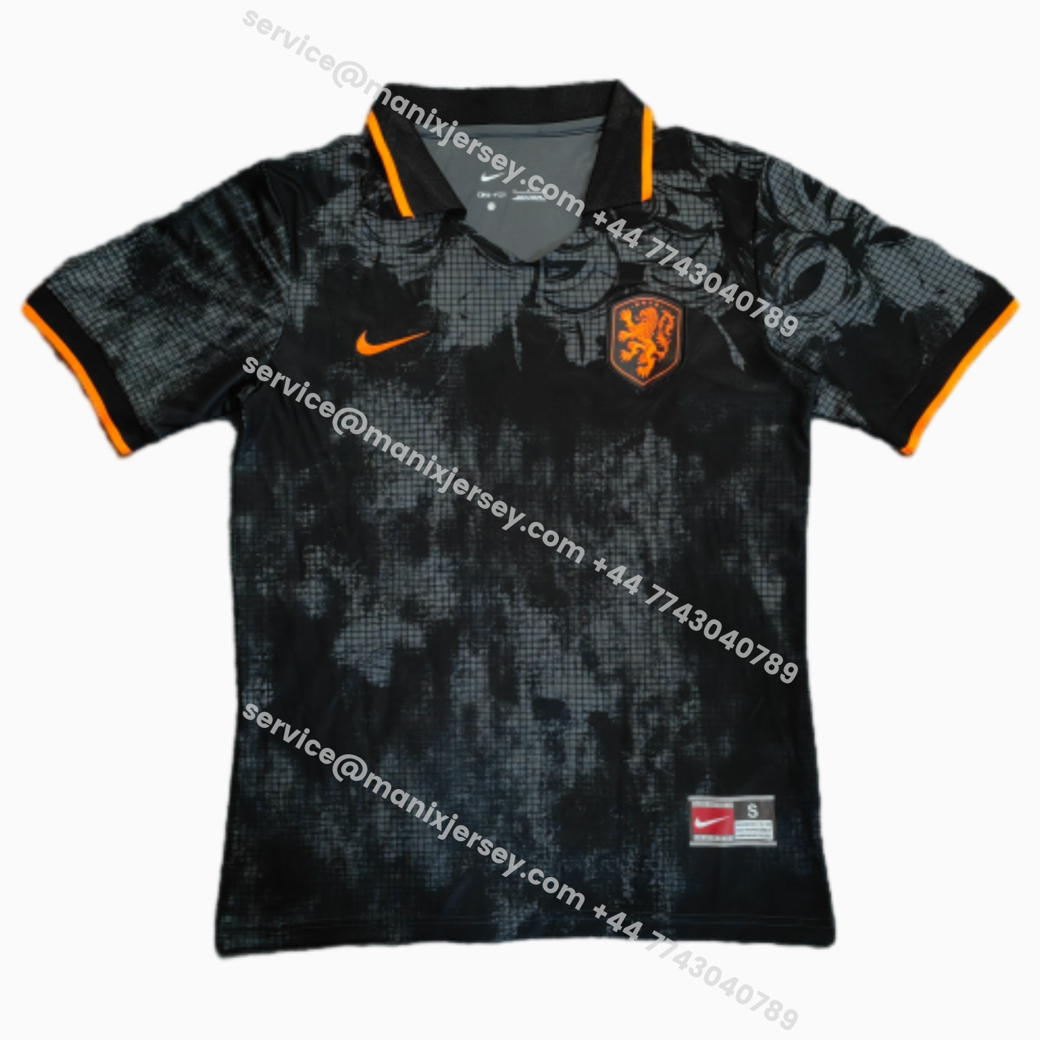 ManixJersey.com | Netherlands 2026 Black Special Jersey - Fans Version -Customize Name, Number and Patch | Worldwide Shipping
