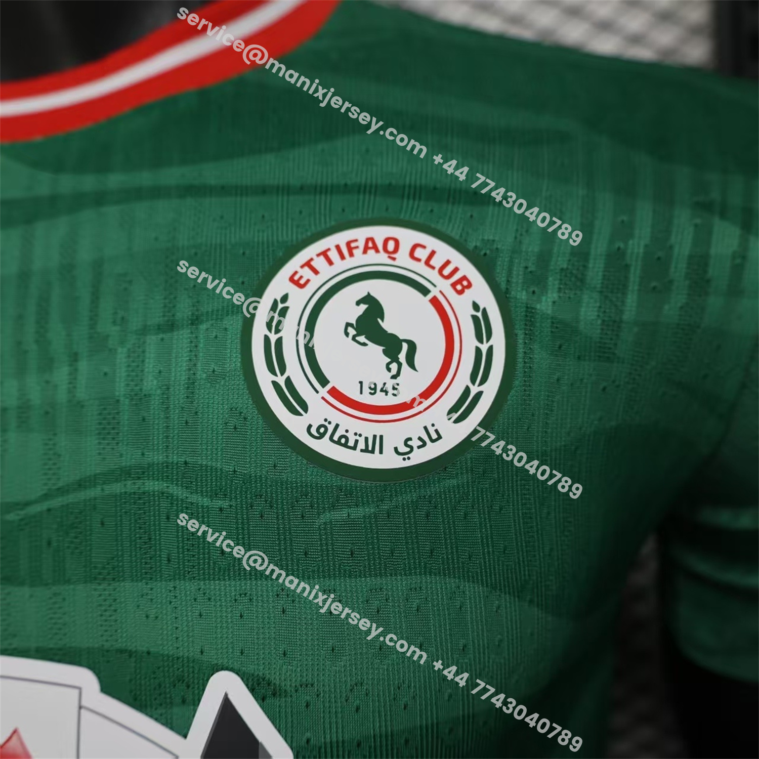 ManixJersey.com | Al-Ettifaq FC 25-26 Home Jersey - Player Version -Customize Name, Number and Patch | Worldwide Shipping