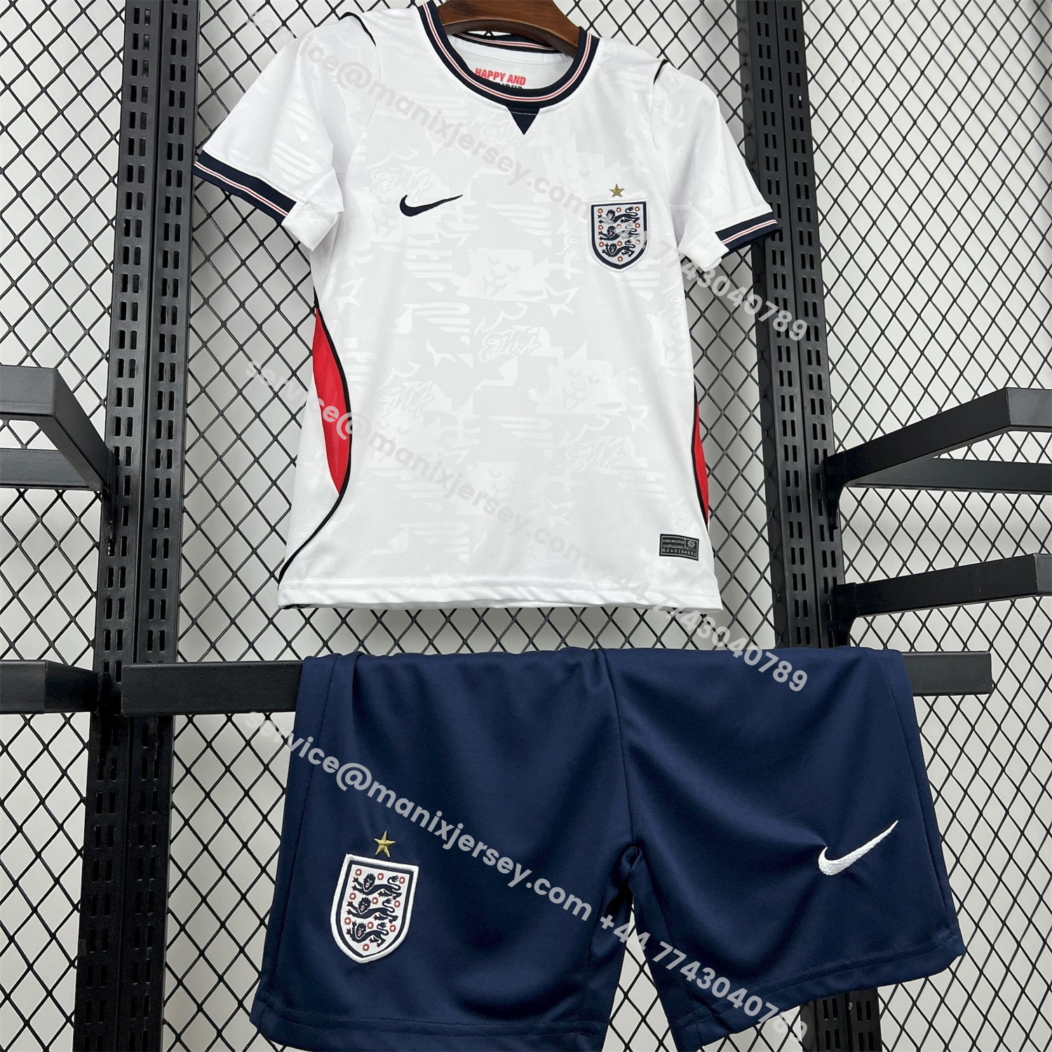 England 2026 Home White Men's Adult Jersey Set - Fans Version:football jersey mysite: unitedjerseyfootball 邓江浪:football