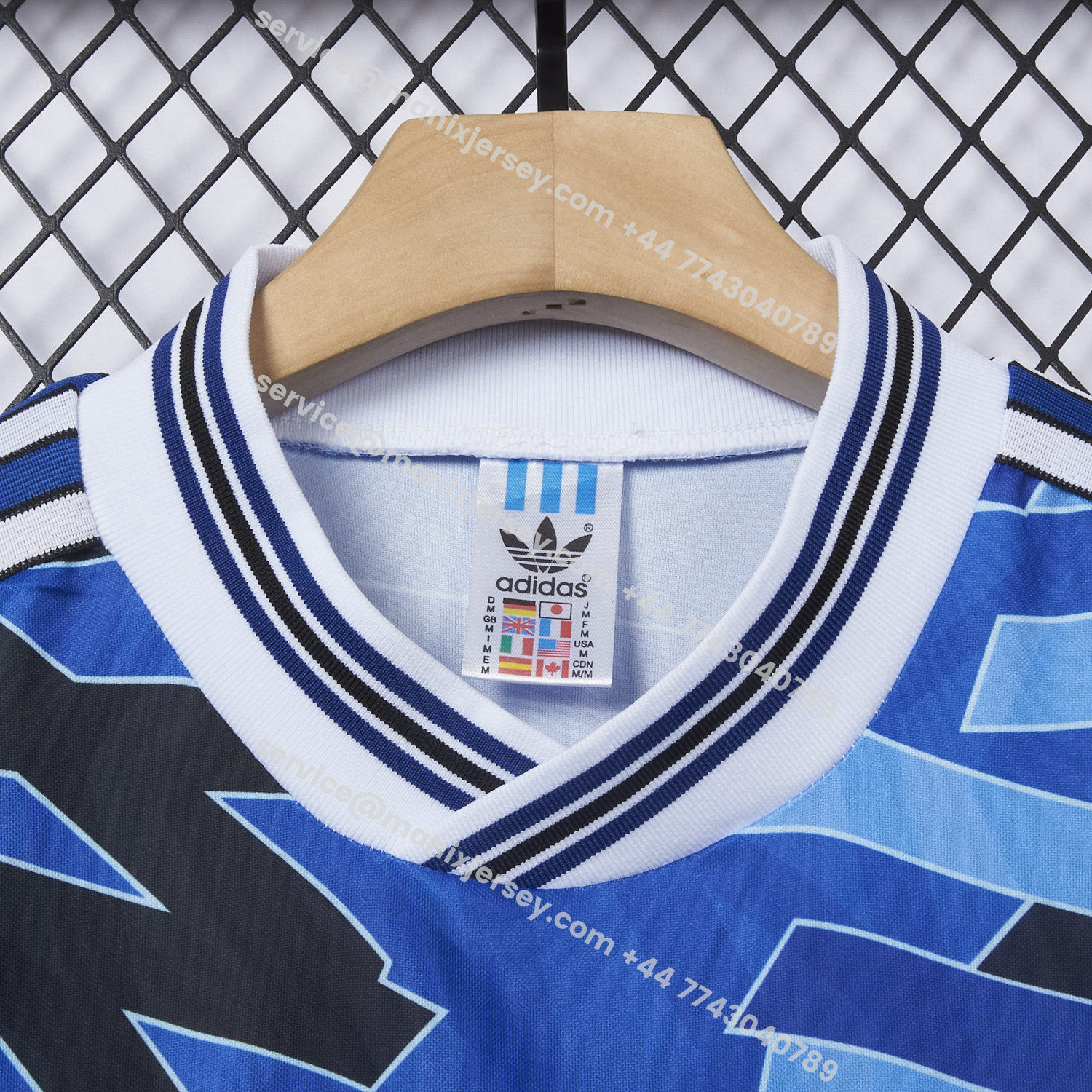 ManixJersey.com | Retro Schalke 04 1993-94 Home Jersey -Customize Name, Number and Patch | Worldwide Shipping