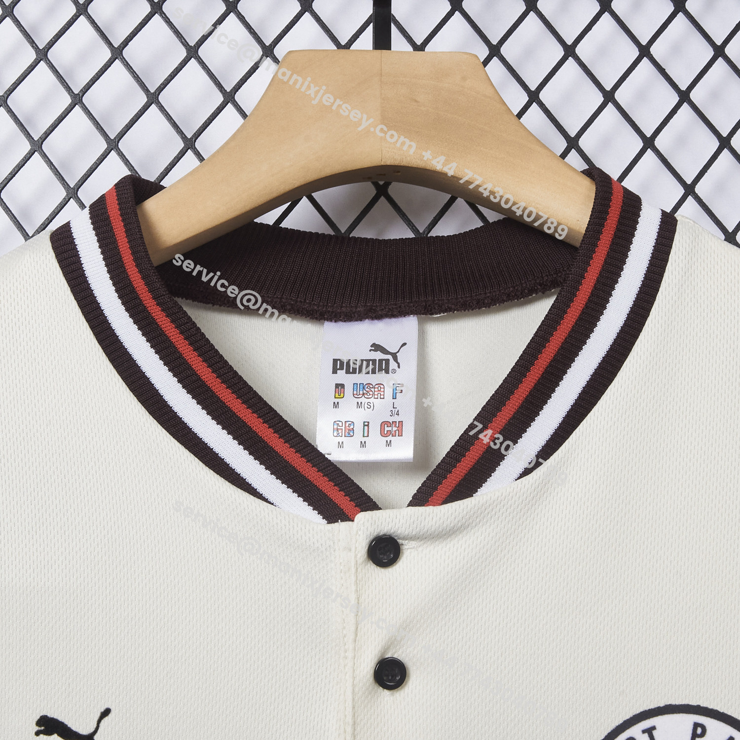 ManixJersey.com | Retro St. Pauli 1997-98 Home Jersey -Customize Name, Number and Patch | Worldwide Shipping