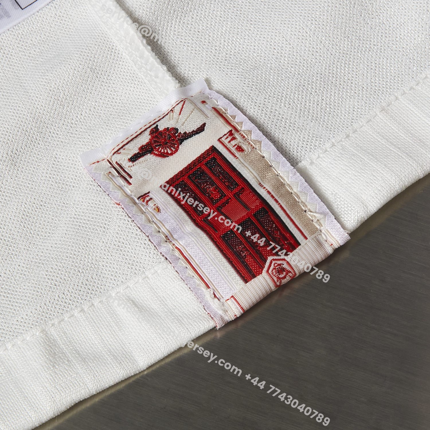 ManixJersey.com | 【Embroidered Flower Version】Arsenal 25-26 Third White Jersey - Player Version -Customize Name, Number and Patch | Worldwide Shipping