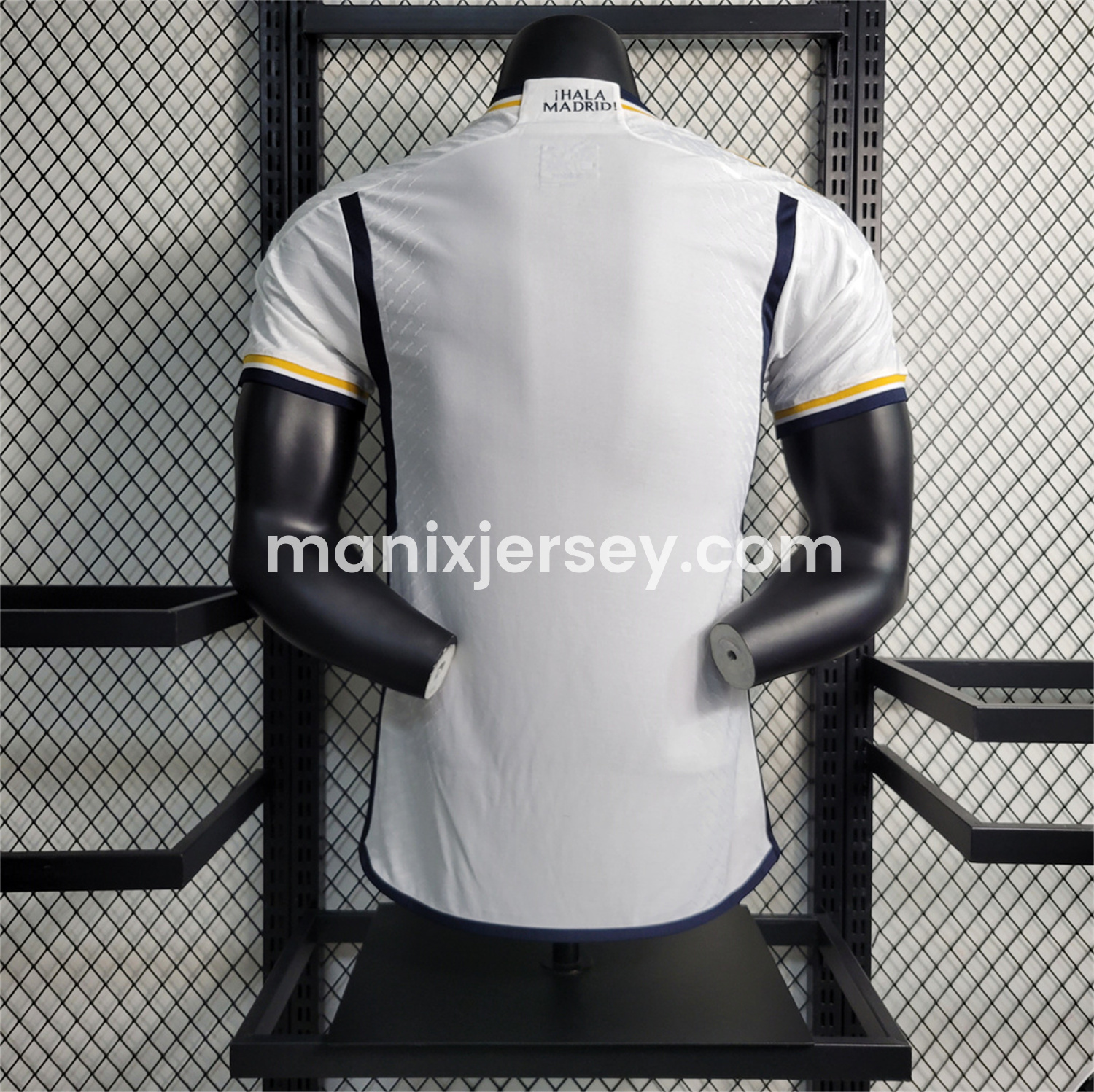 ManixJersey.com | Retro Real Madrid 2023-24 Home Jersey - Player Version -Customize Name, Number and Patch | Worldwide Shipping
