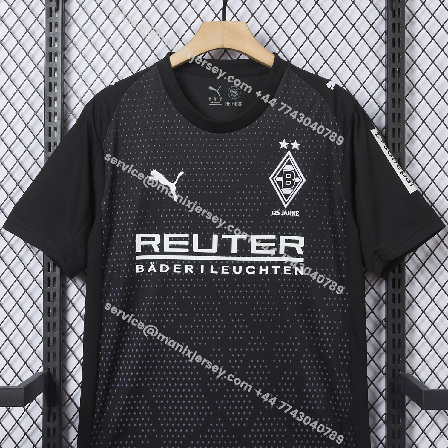 ManixJersey.com | Borussia Mönchengladbach 25-26 Third Jersey - Fans Version -Customize Name, Number and Patch | Worldwide Shipping