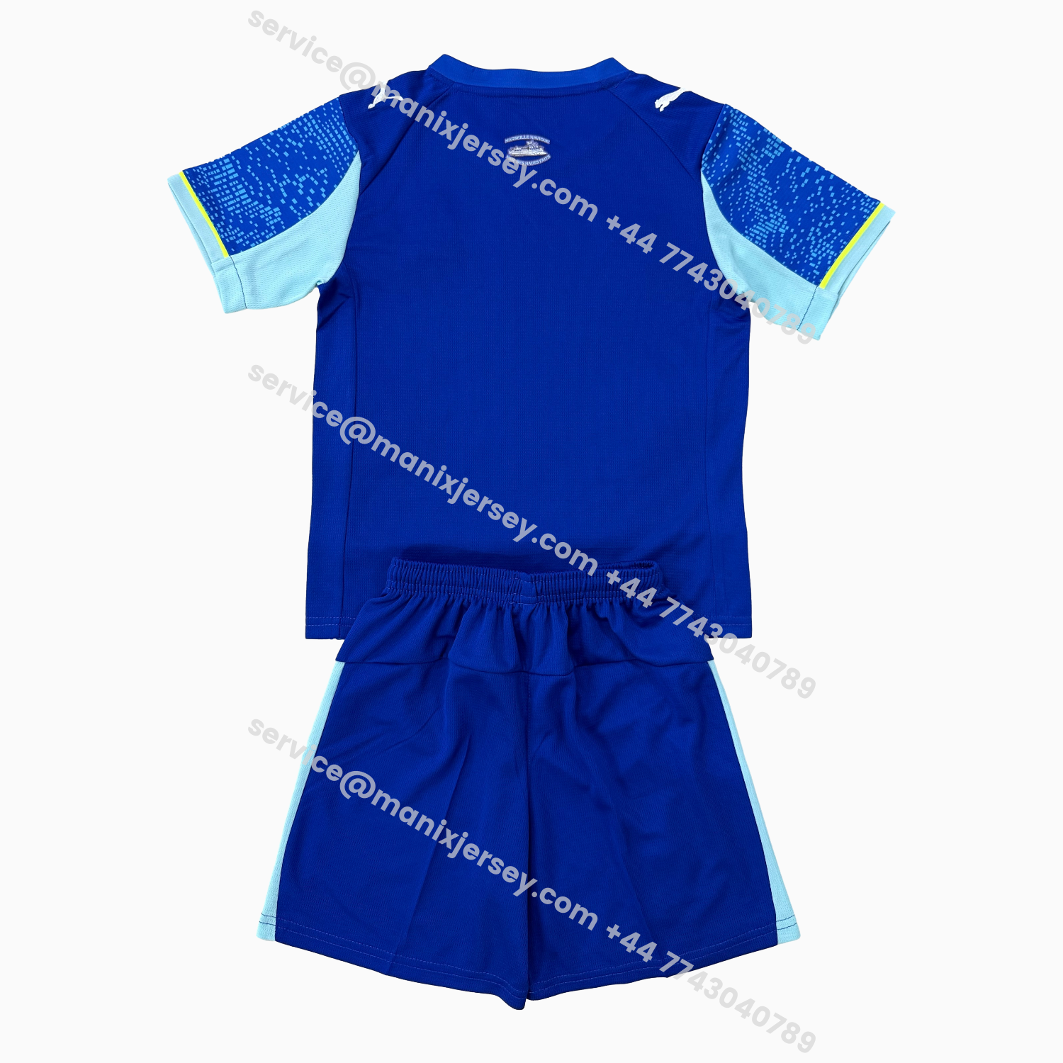 ManixJersey.com | Marseille 25-26 Third Kids Kit -Customize Name, Number and Patch | Worldwide Shipping