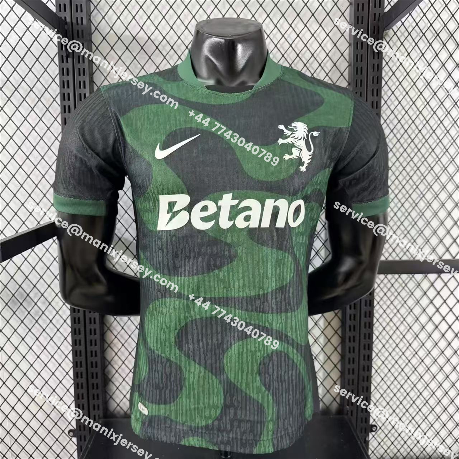 ManixJersey.com | Sporting CP 25-26 Third Jersey - Player Version -Customize Name, Number and Patch | Worldwide Shipping