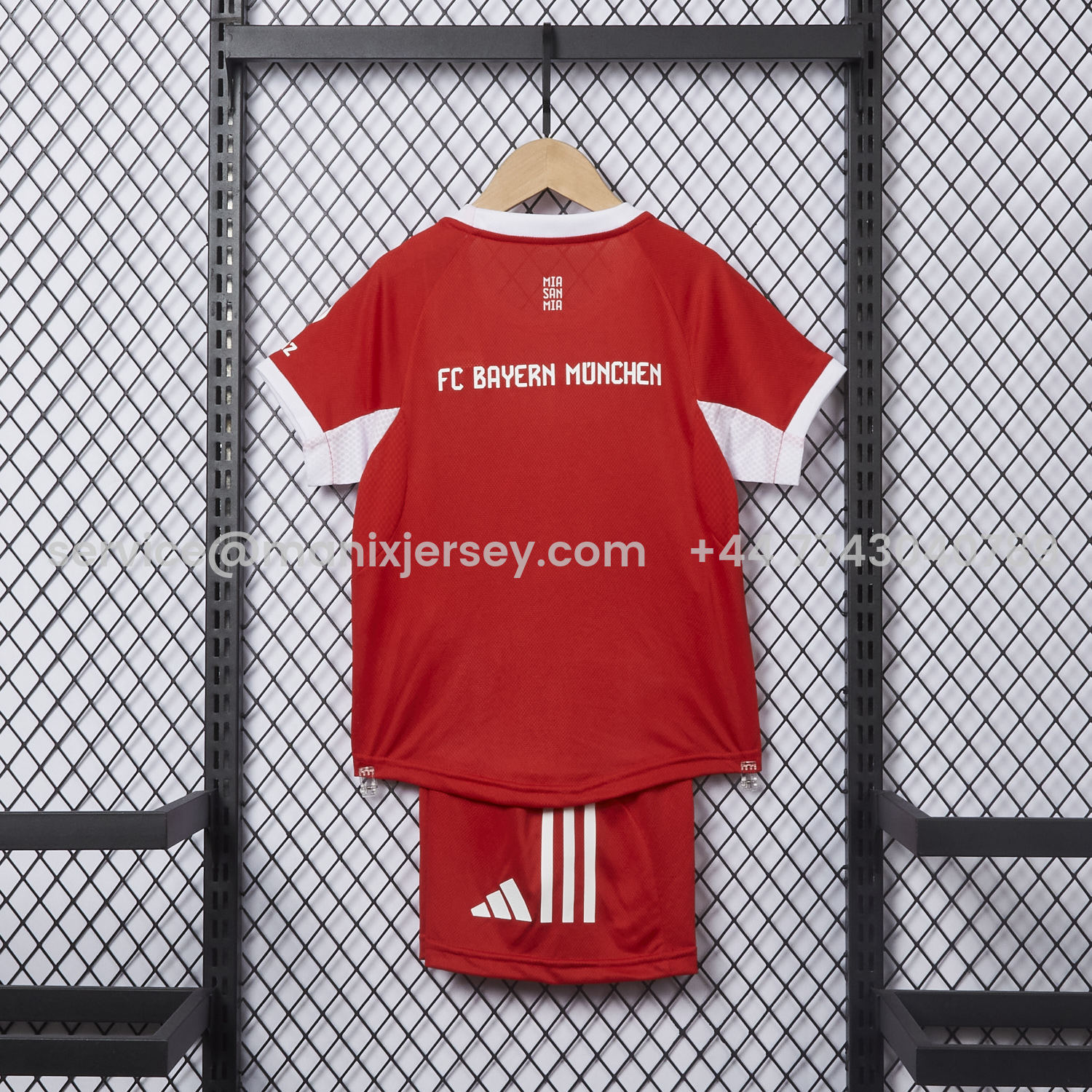 ManixJersey.com | Bayern Munich 25-26 Home Kids Kit - Player Version -Customize Name, Number and Patch | Worldwide Shipping