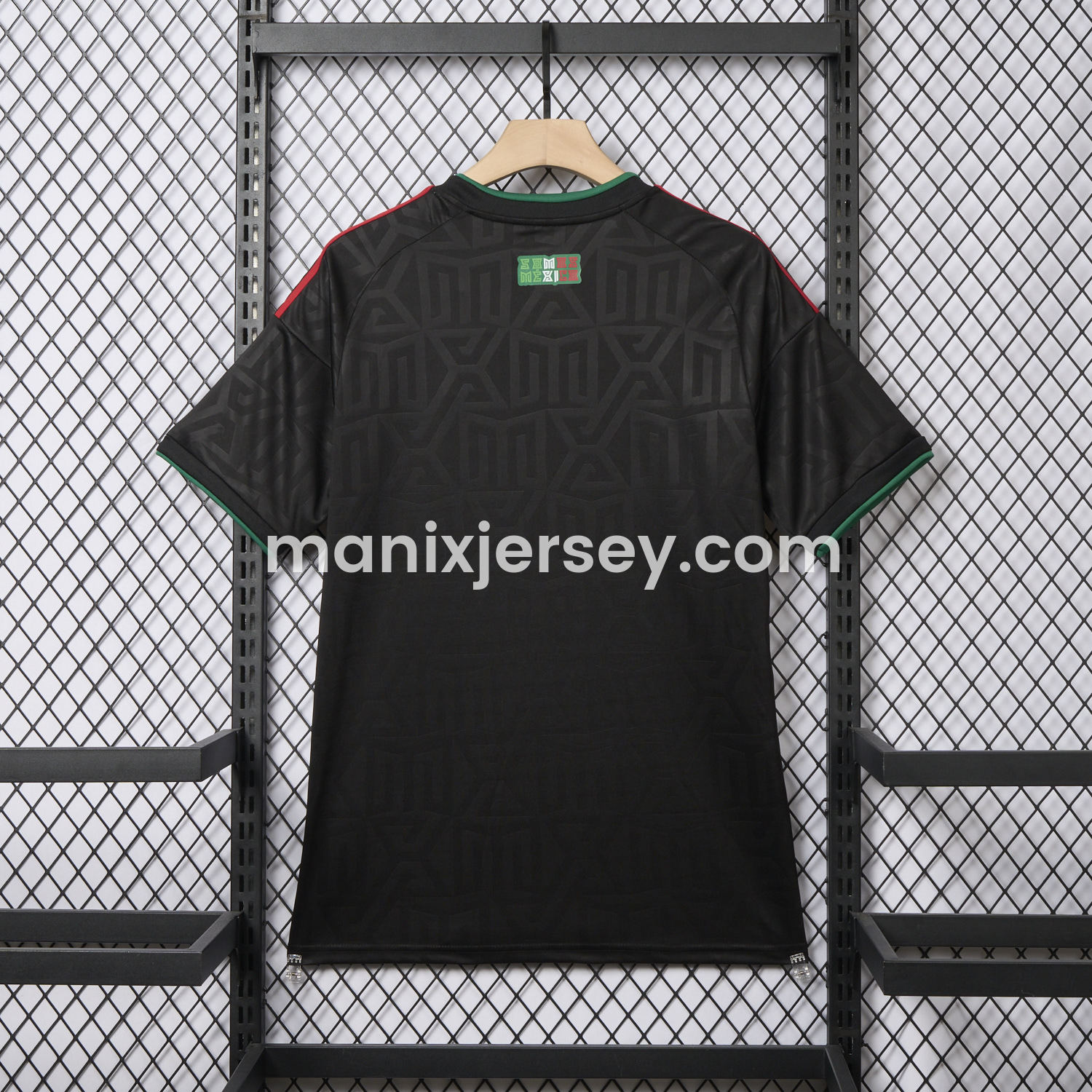 ManixJersey.com | Mexico 25-26 Thire Colors Trefoil Black Special Jersey - Fans Version -Customize Name, Number and Patch | Worldwide Shipping