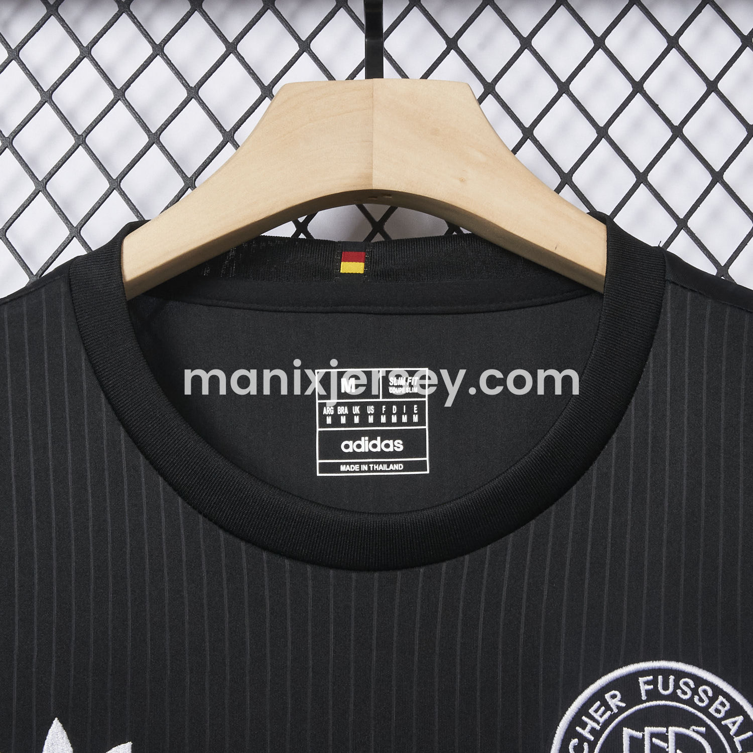 ManixJersey.com | Germany 2025 Black 125-Year Anniversary Commemorative Edition Jersey - Fans Version -Customize Name, Number and Patch | Worldwide Shipping