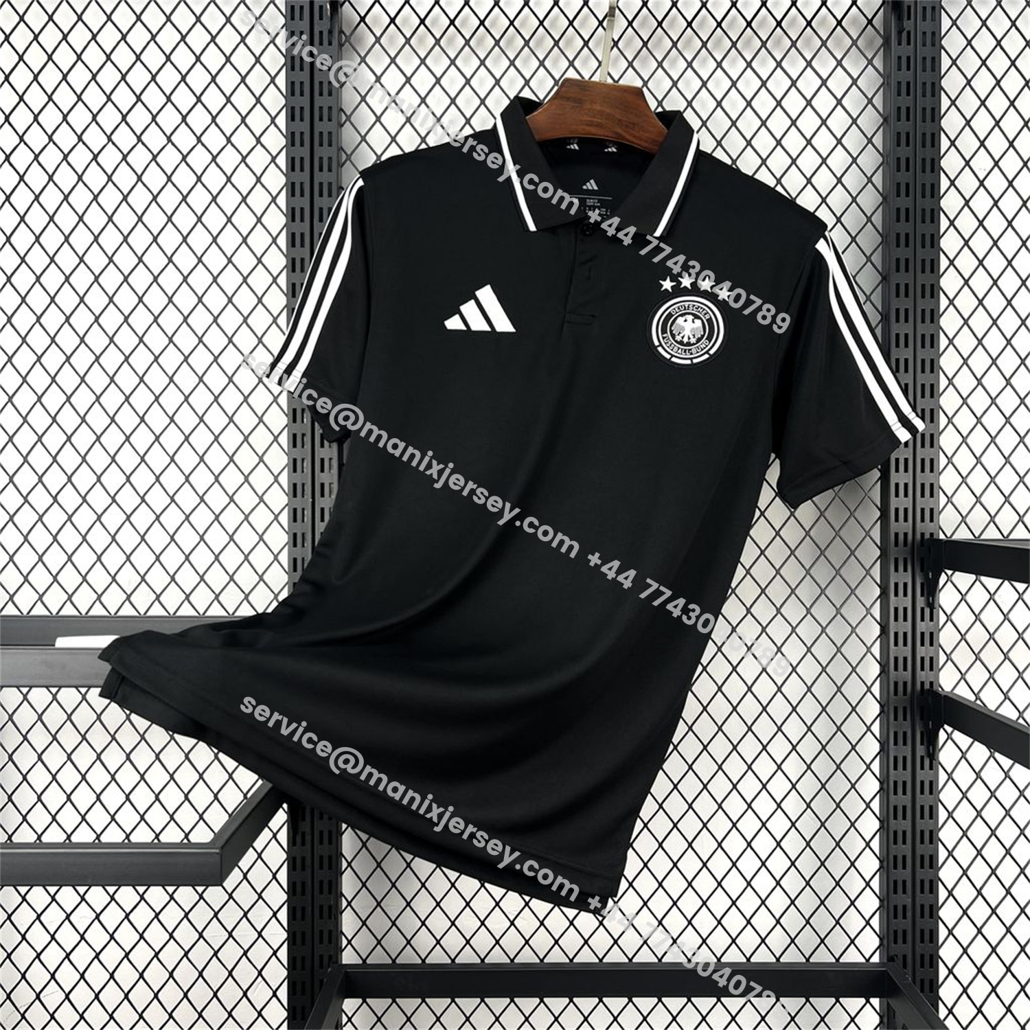 Germany 2026 Black Special Edition Polo Jersey - Fans Version:football jersey mysite: unitedjerseyfootball 邓江浪:football