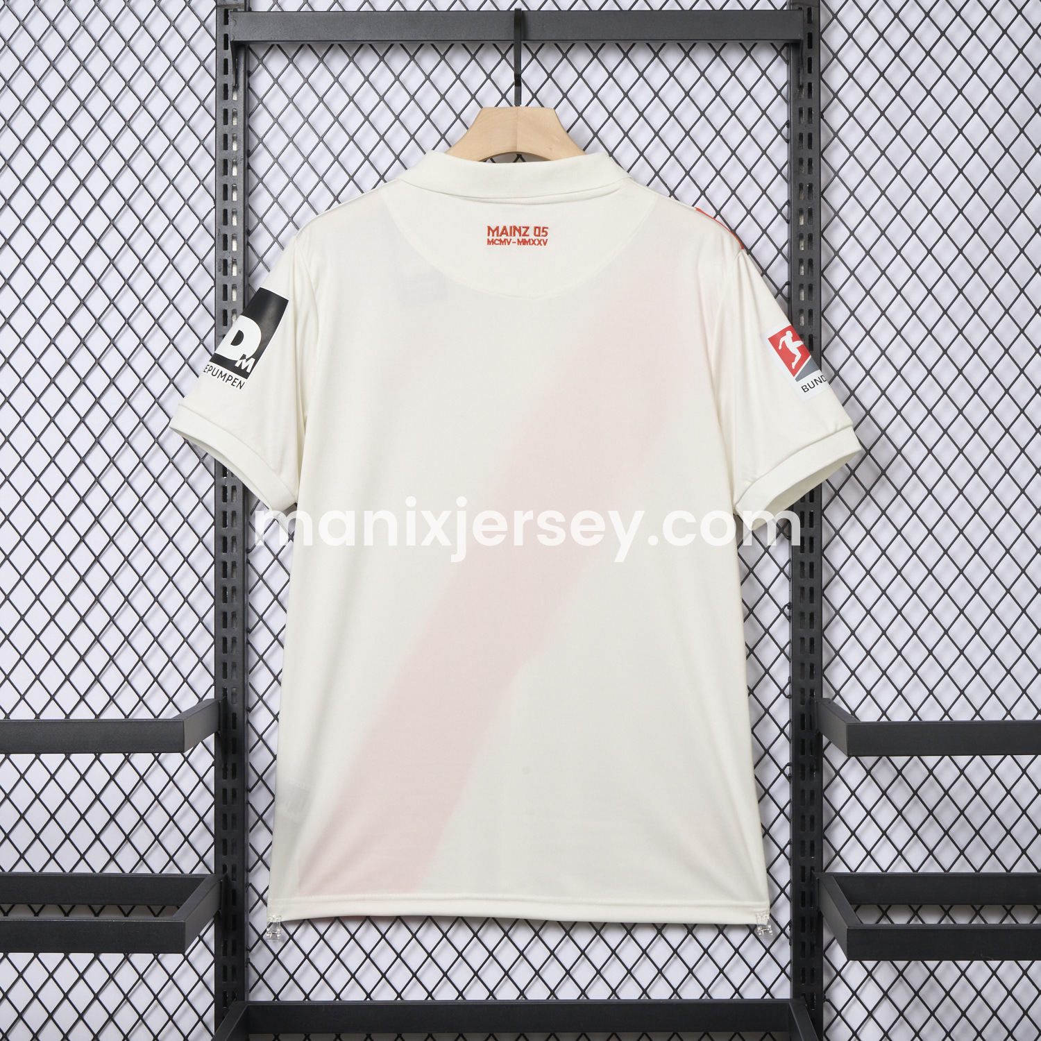 ManixJersey.com | Mainz 2025 120th Anniversary Jersey - Fans Version -Customize Name, Number and Patch | Worldwide Shipping