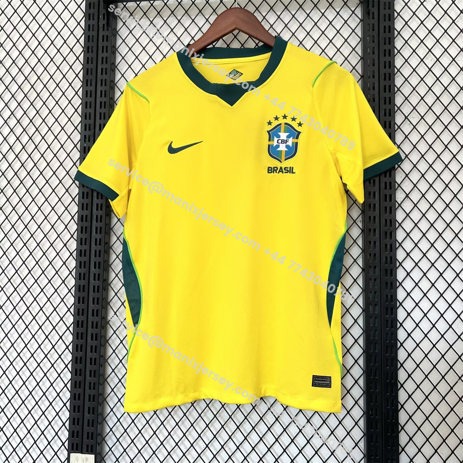 ManixJersey.com | Brazil 2026 Home Jersey - Fans Version -Customize Name, Number and Patch | Worldwide Shipping