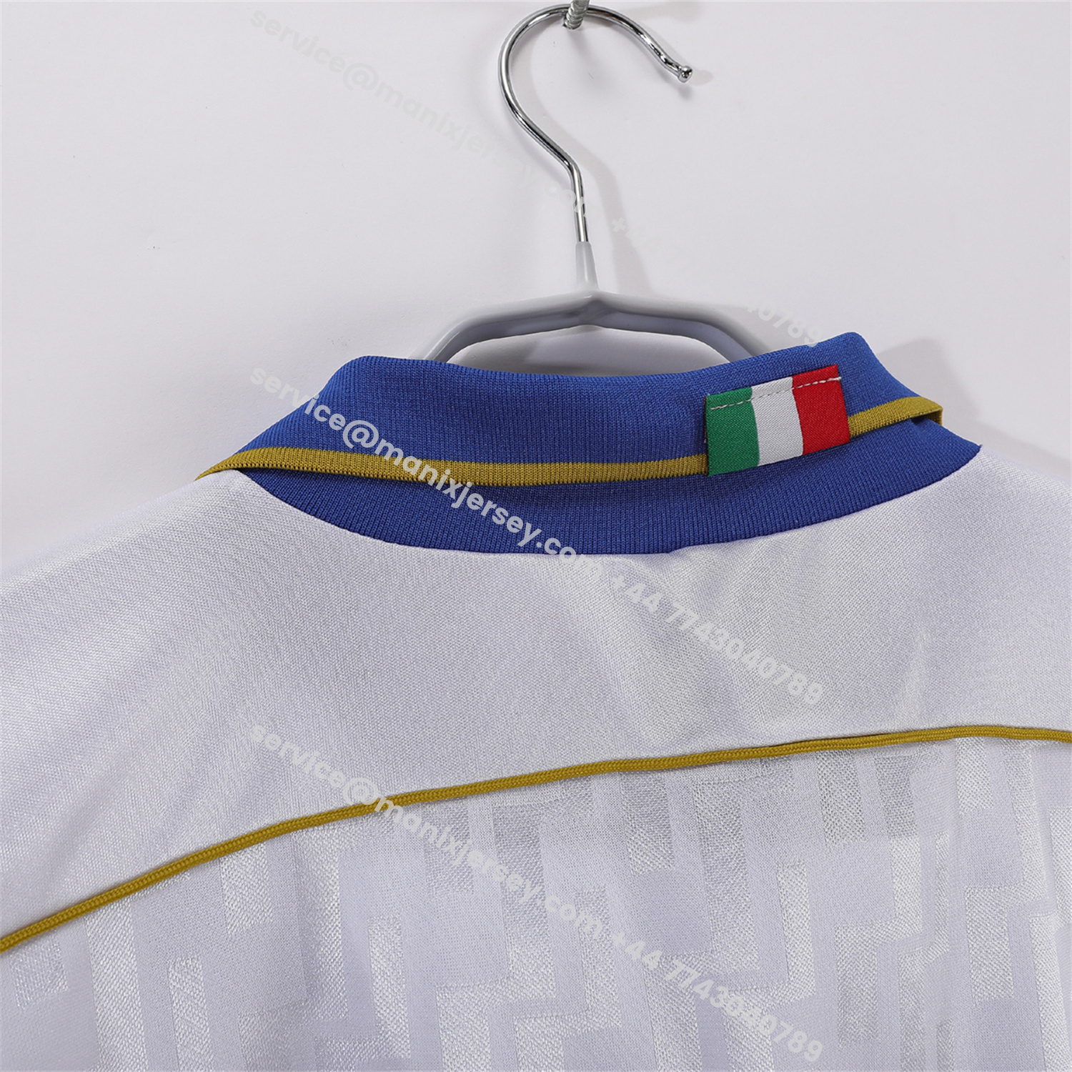 ManixJersey.com | Retro Italy 1995 Away Jersey -Customize Name, Number and Patch | Worldwide Shipping