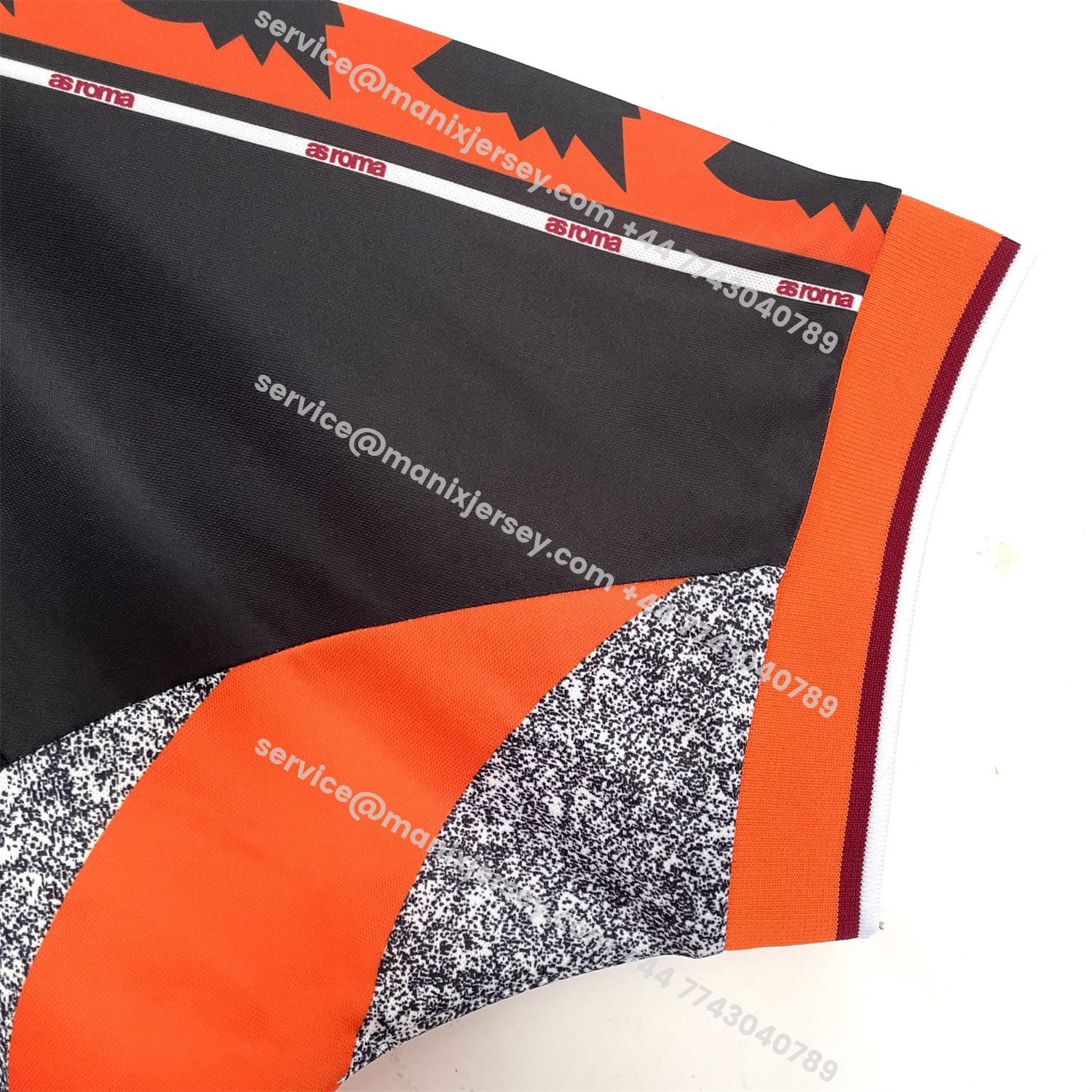 ManixJersey.com | Retro Roma 1998-99 Third Jersey -Customize Name, Number and Patch | Worldwide Shipping