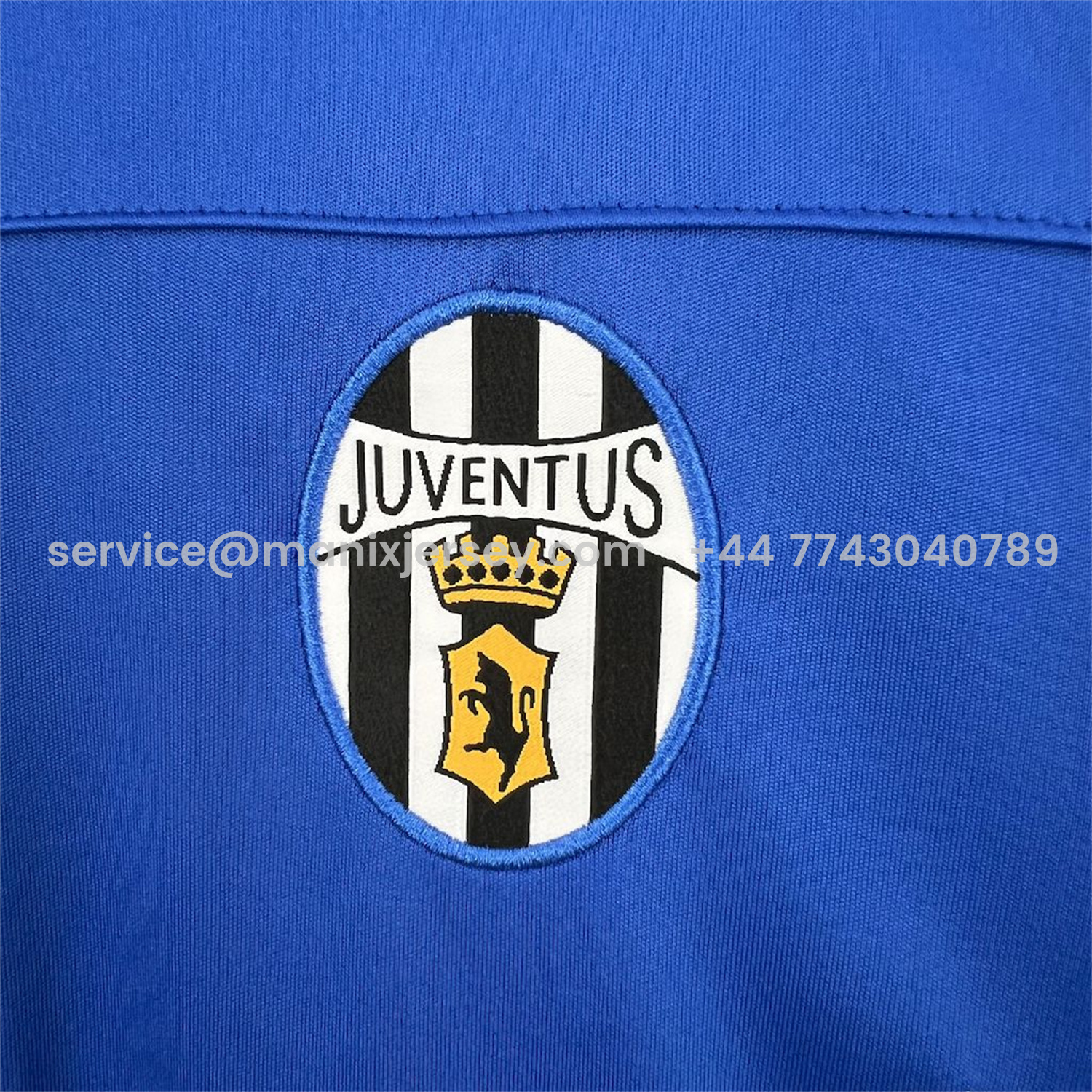 ManixJersey.com | Juventus 25-26 Urban Purist Blue 30th Anniversary Edition Jersey - Fans Version -Customize Name, Number and Patch | Worldwide Shipping