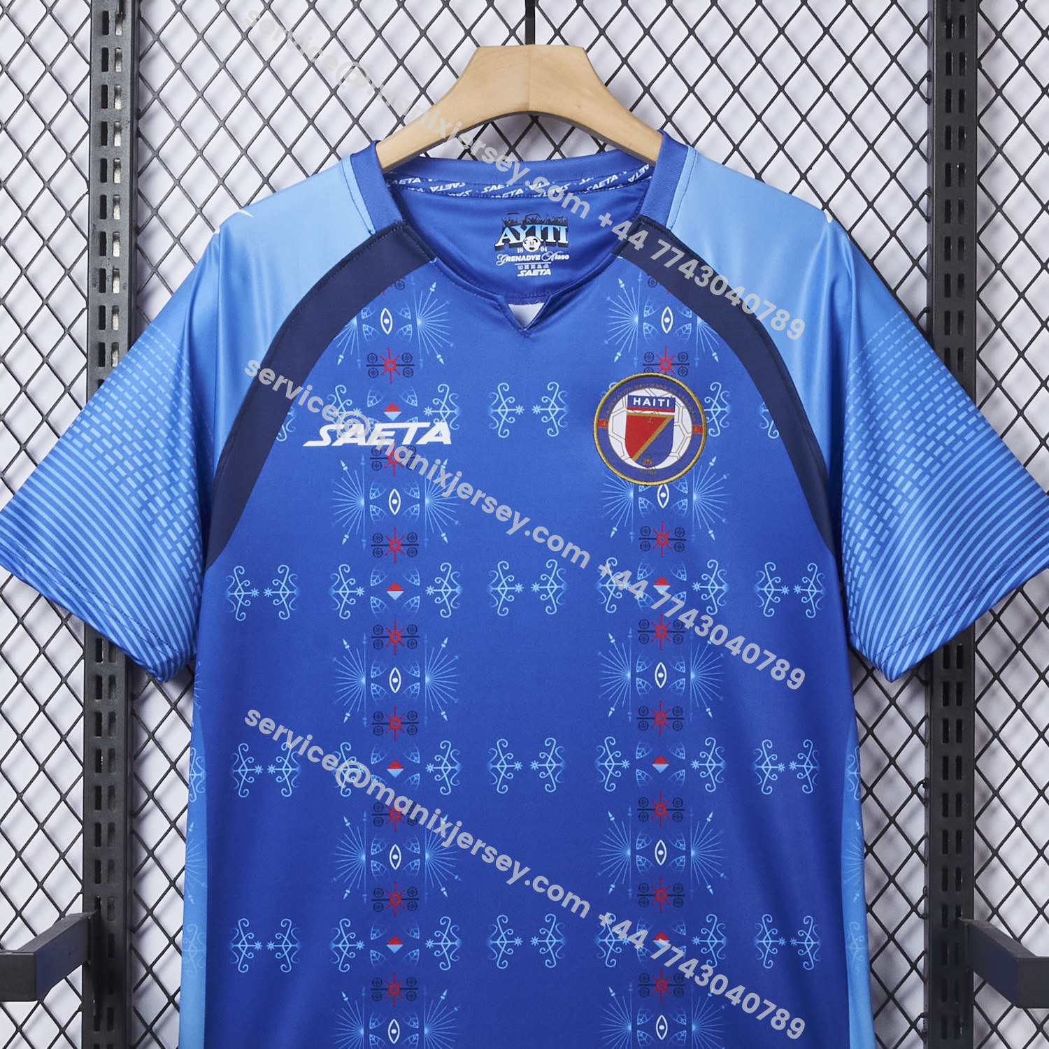 ManixJersey.com | Haiti 2026 Home Jersey - Fans Version -Customize Name, Number and Patch | Worldwide Shipping