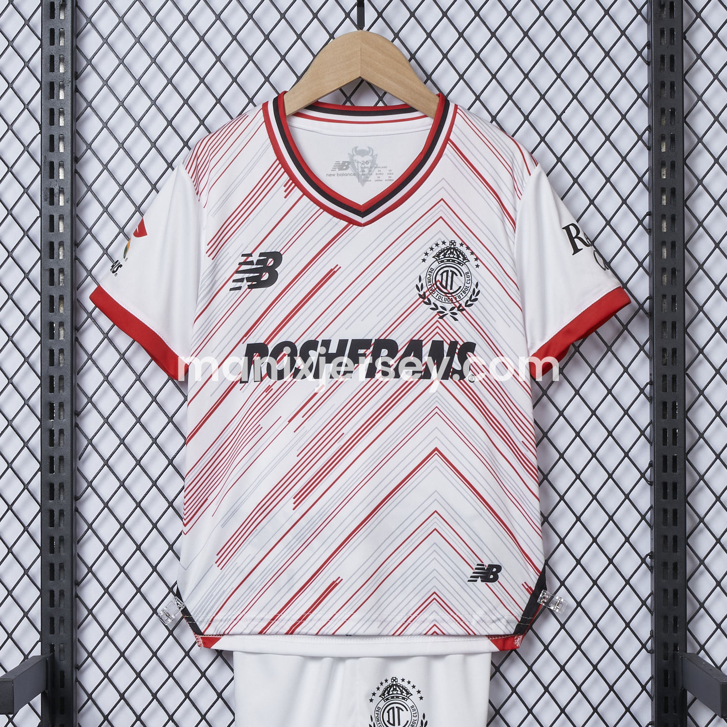 ManixJersey.com | Toluca 24-25 Away Kids Kit -Customize Name, Number and Patch | Worldwide Shipping