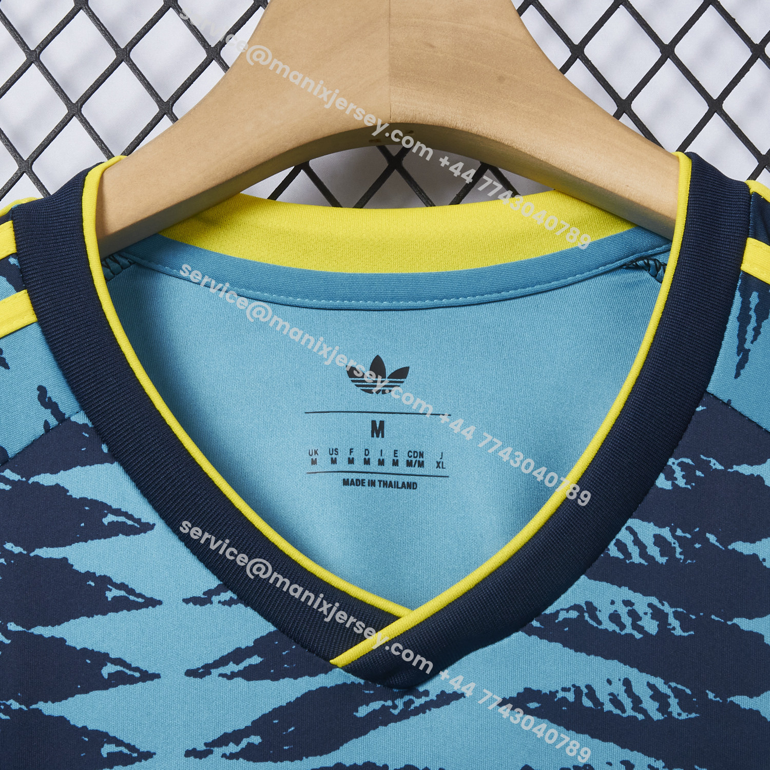 ManixJersey.com | Colombia 2026 Away Blue Jersey (Leaked Version) - Fans Version -Customize Name, Number and Patch | Worldwide Shipping