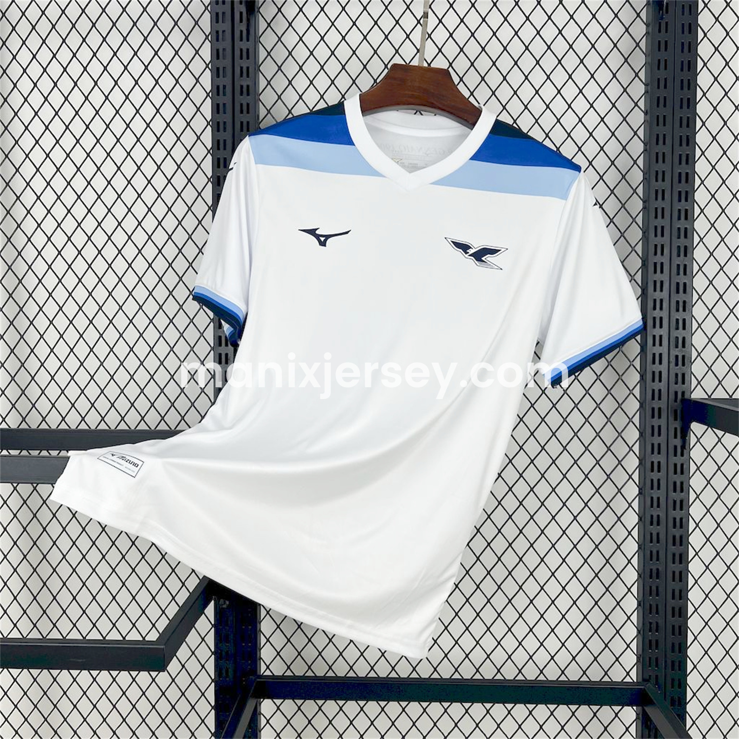 ManixJersey.com | Lazio 24-25 125th Anniversary Jersey - Fans Version -Customize Name, Number and Patch | Worldwide Shipping
