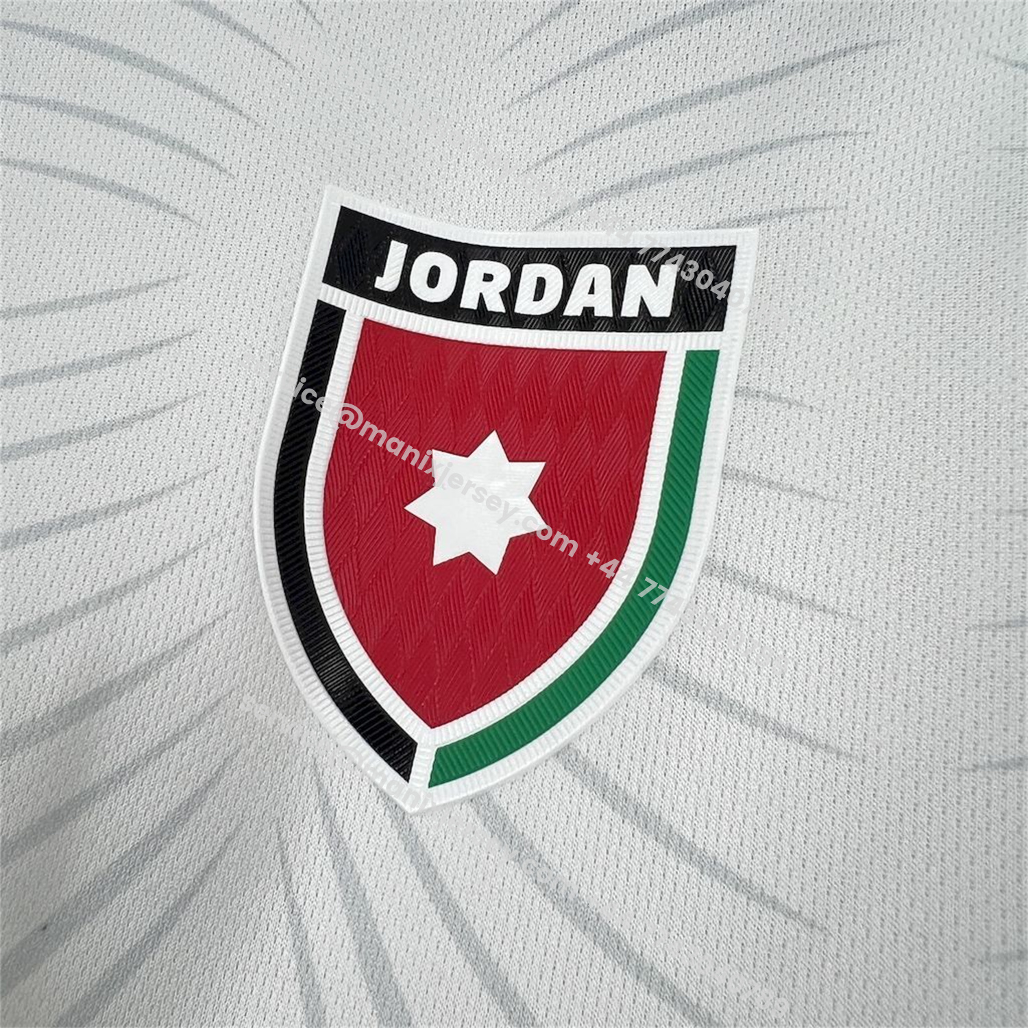 ManixJersey.com | Jordan 2026 Home White Jersey - Fans Version -Customize Name, Number and Patch | Worldwide Shipping