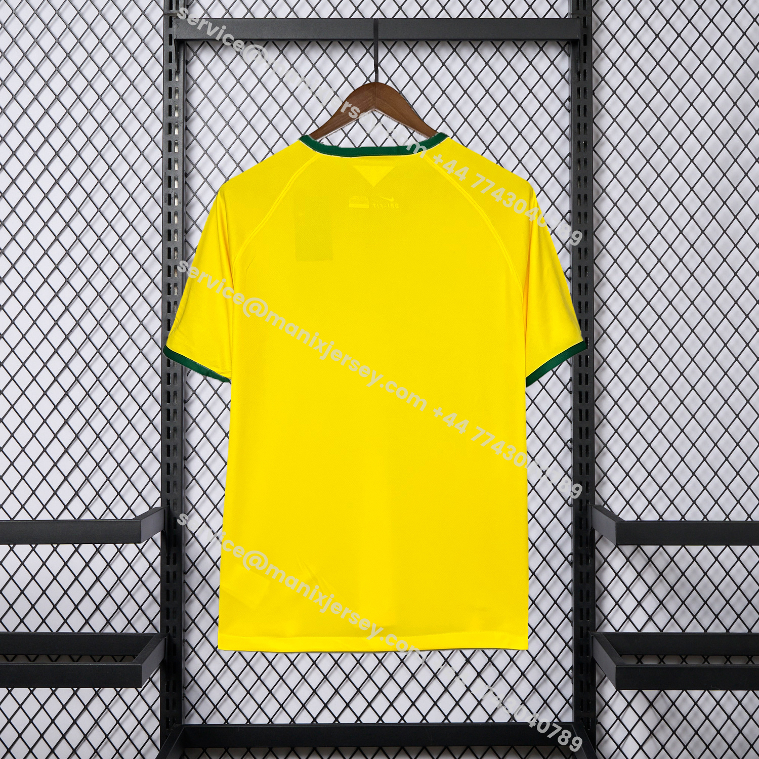 ManixJersey.com | Retro Brazil 2014 Home Jersey -Customize Name, Number and Patch | Worldwide Shipping
