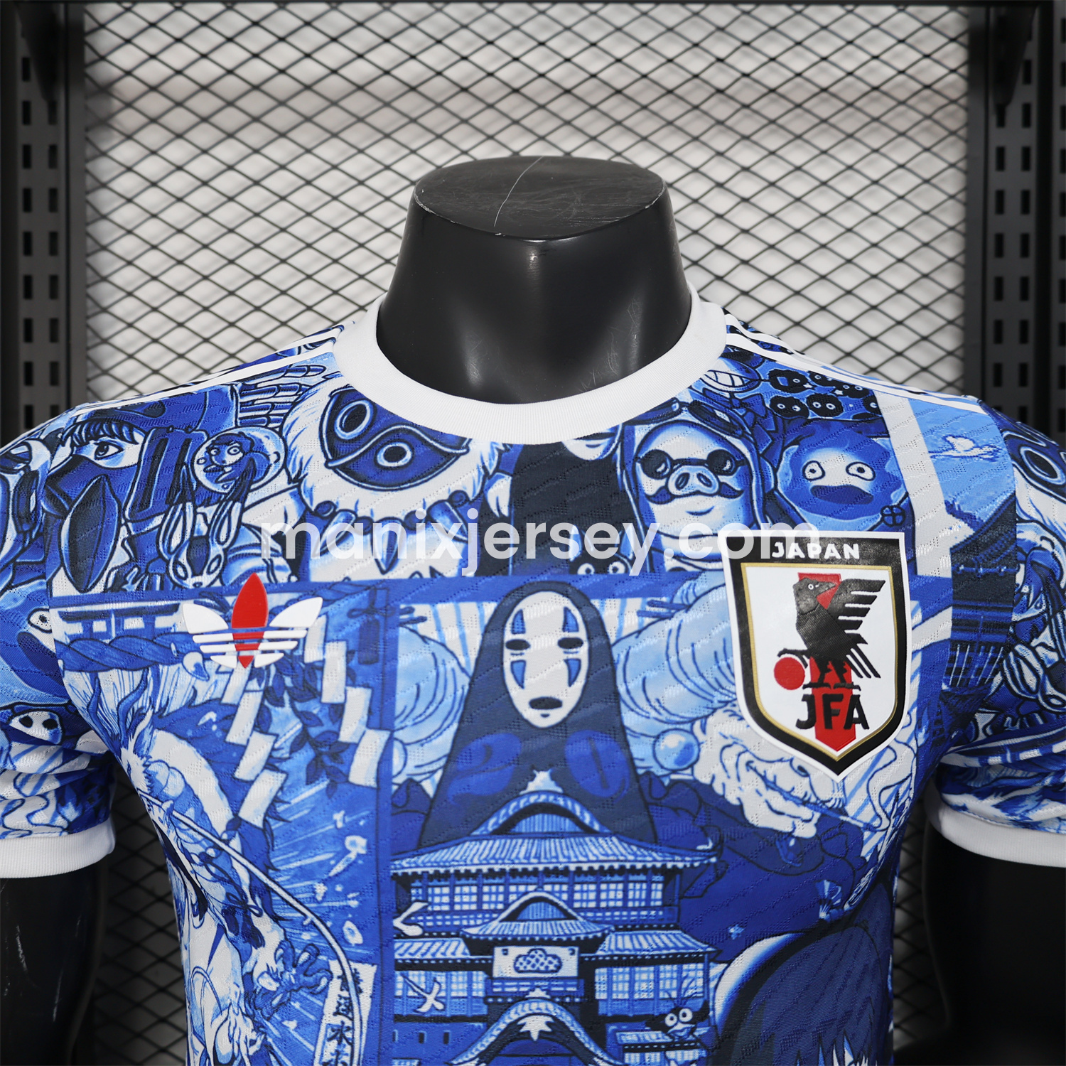 ManixJersey.com | Japan 25-26 Spirited Away Blue Special Edition Jersey - Player Version -Customize Name, Number and Patch | Worldwide Shipping