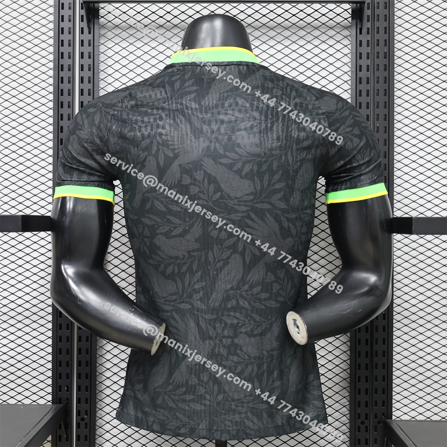 Brazil 2026 Black With Green Trim Brazilian Football Players Special Edition Jersey - Player Version:football jersey mysite: unitedjerseyfootball 邓江浪:football
