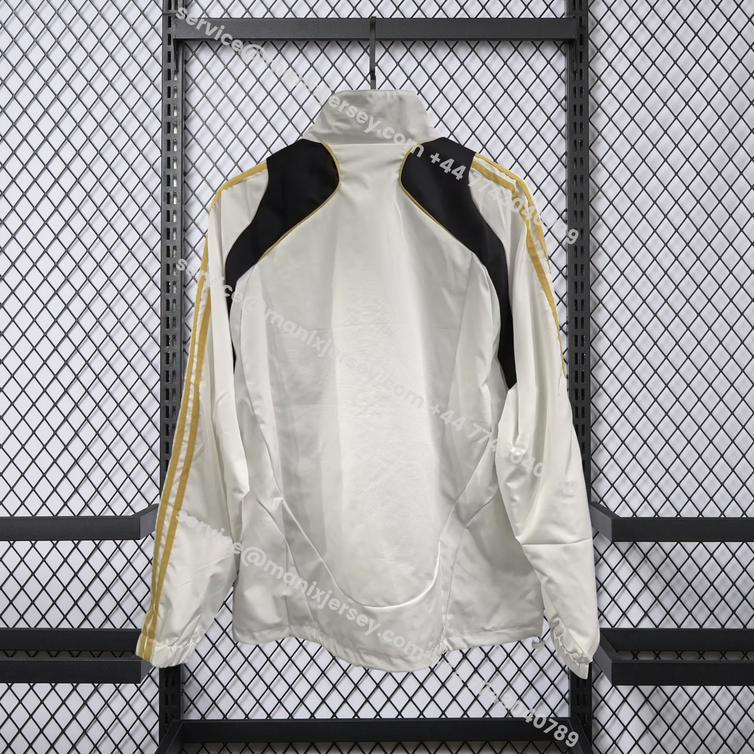 ManixJersey.com | Retro Germany 2006 White Windbreaker -Customize Name, Number and Patch | Worldwide Shipping