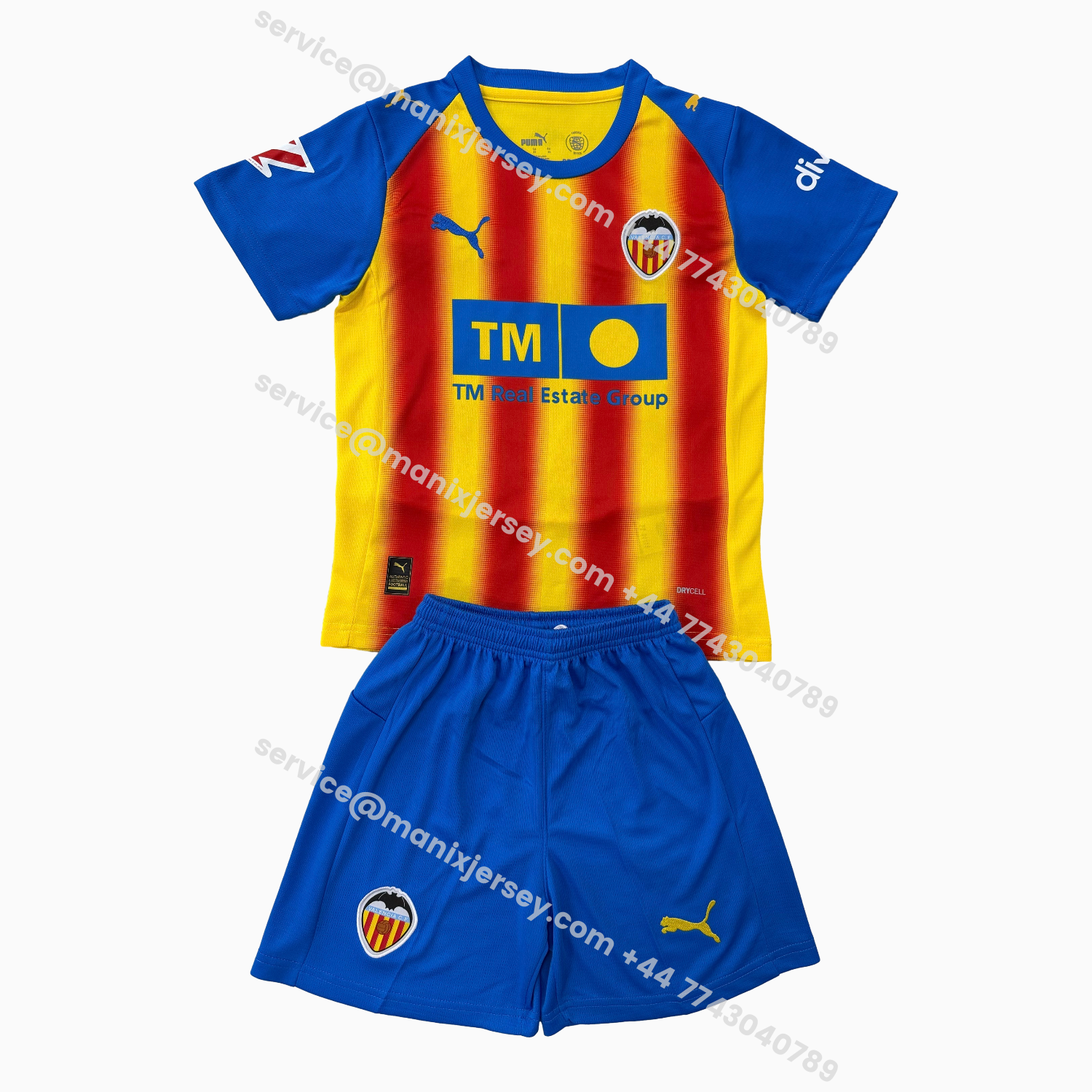 ManixJersey.com | Valencia 25-26 Third Men's Adult Jersey Set - Fans Version -Customize Name, Number and Patch | Worldwide Shipping